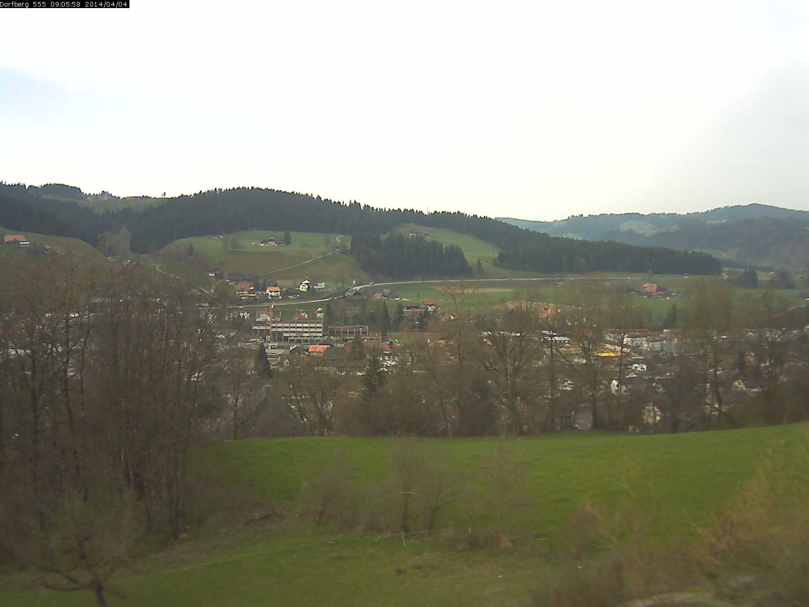 Webcam-Bild: Aussicht vom Dorfberg in Langnau 20140404-090600