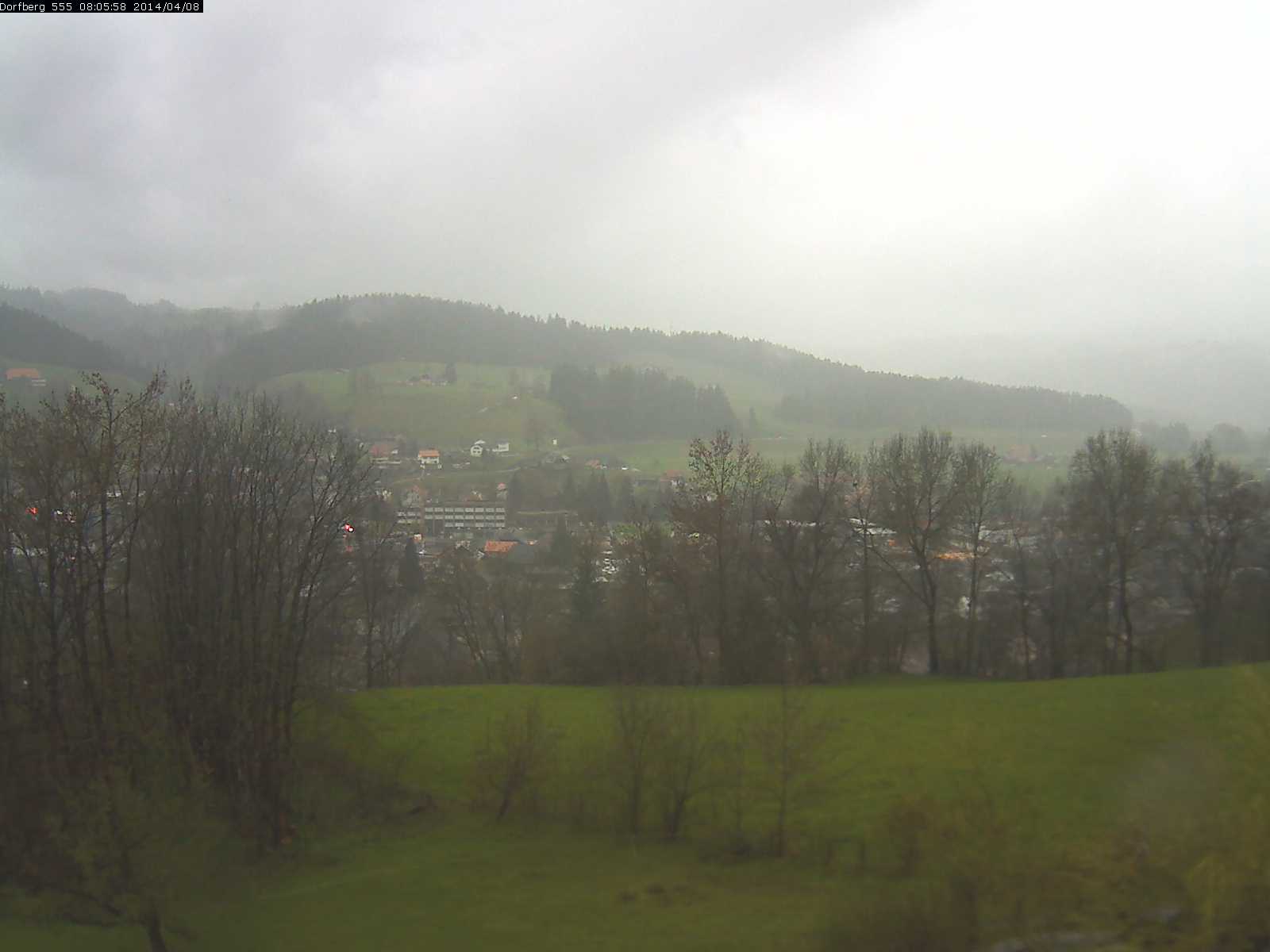Webcam-Bild: Aussicht vom Dorfberg in Langnau 20140408-080600