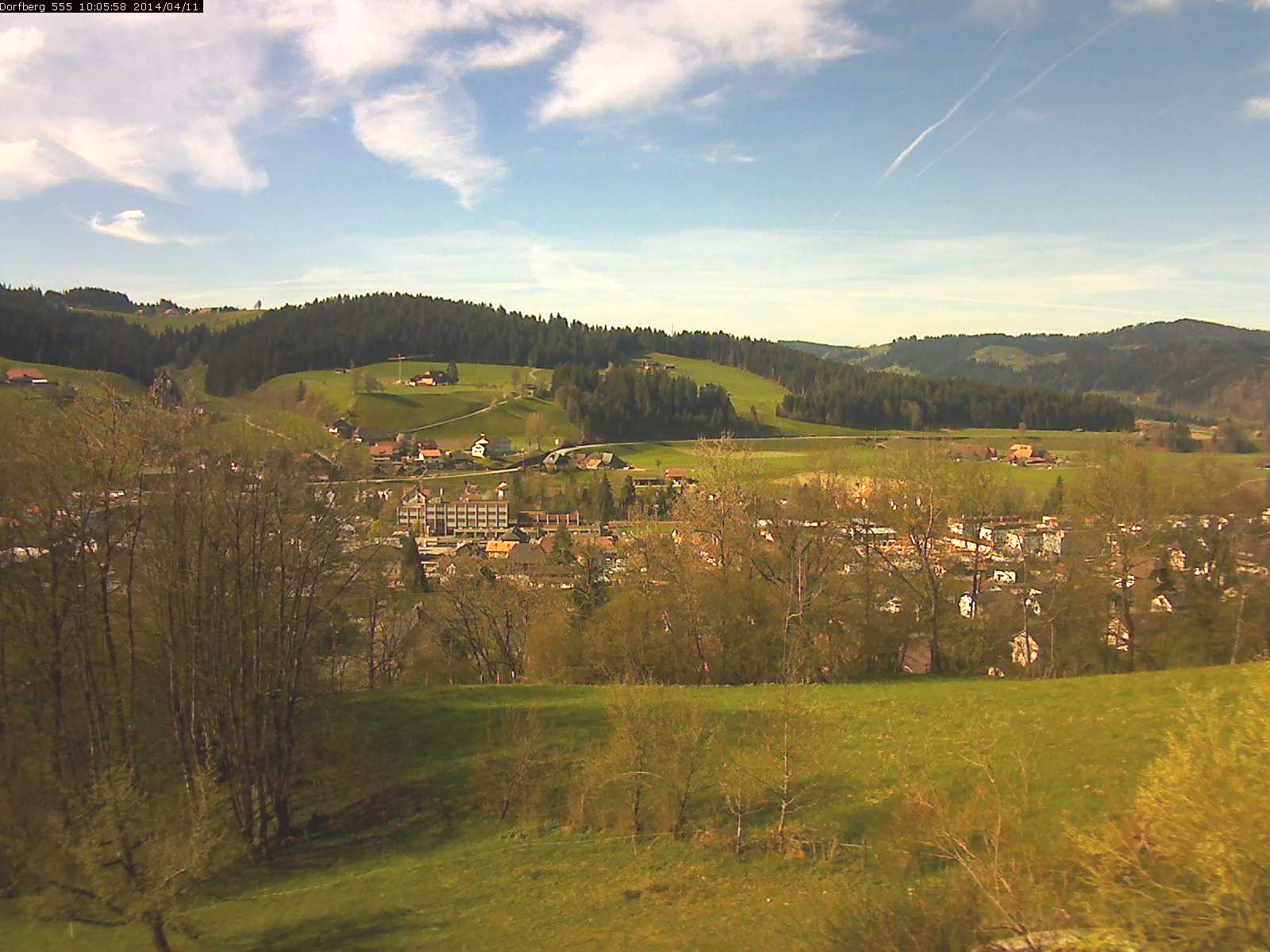 Webcam-Bild: Aussicht vom Dorfberg in Langnau 20140411-100600