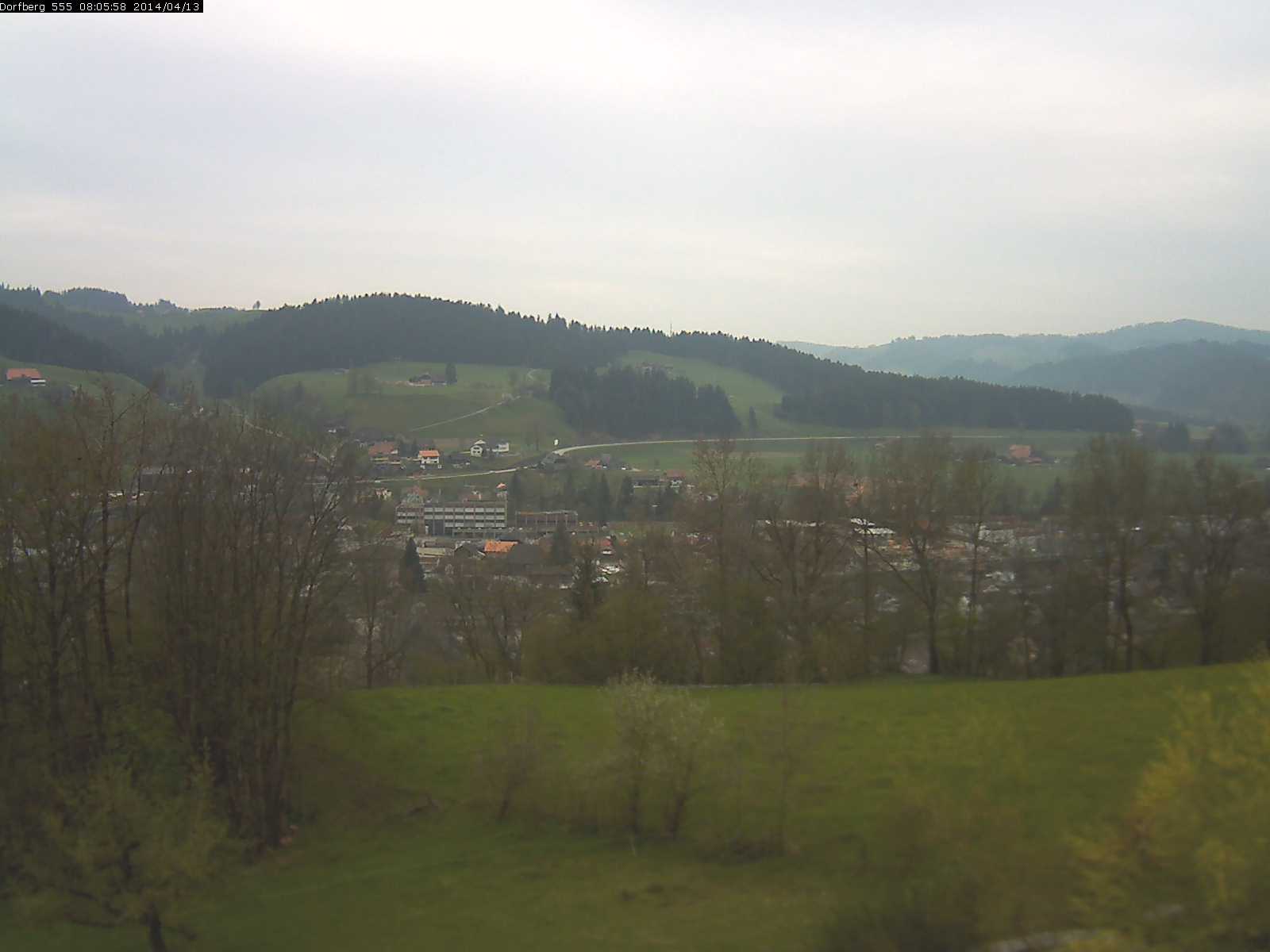 Webcam-Bild: Aussicht vom Dorfberg in Langnau 20140413-080600
