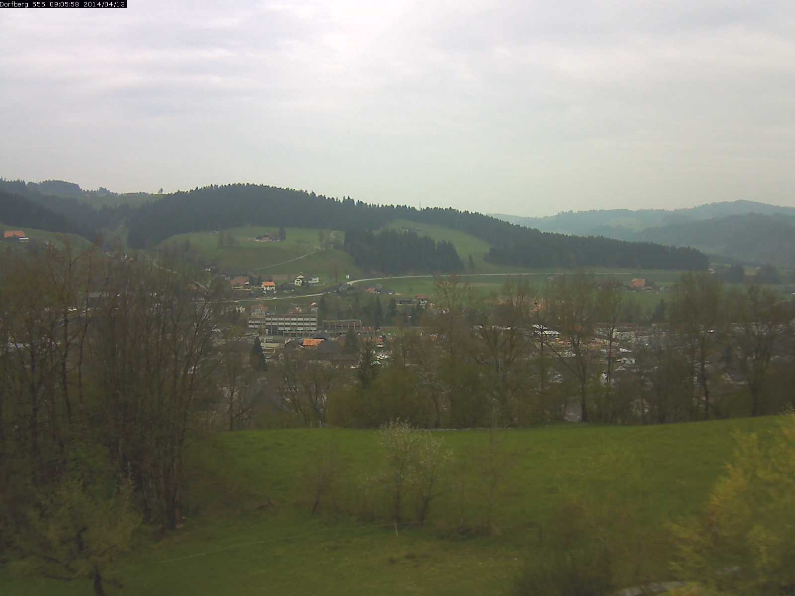 Webcam-Bild: Aussicht vom Dorfberg in Langnau 20140413-090600