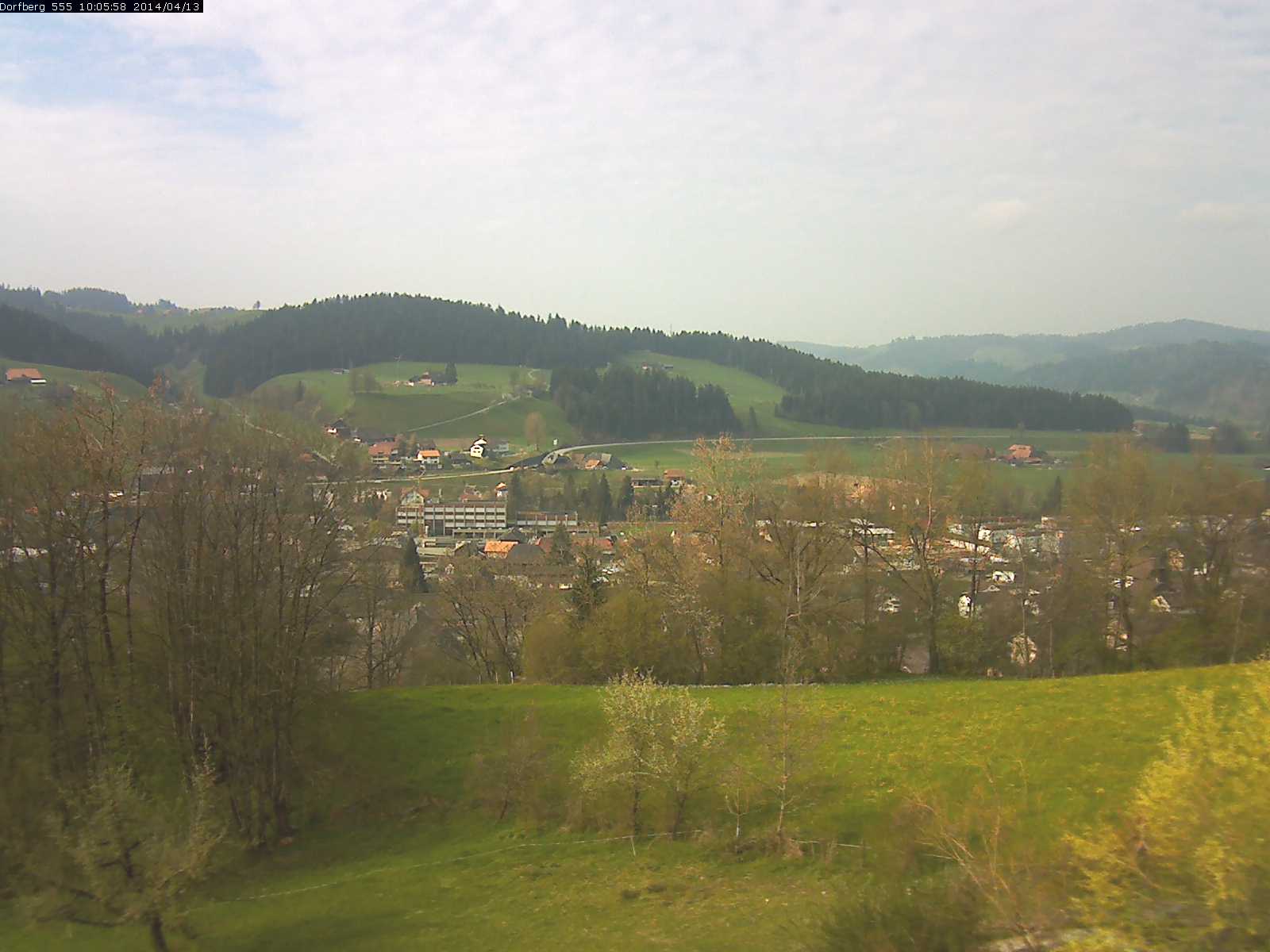 Webcam-Bild: Aussicht vom Dorfberg in Langnau 20140413-100600
