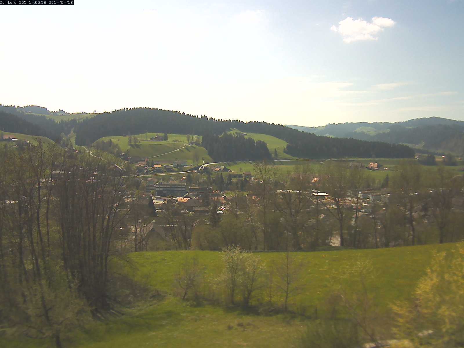 Webcam-Bild: Aussicht vom Dorfberg in Langnau 20140413-140600
