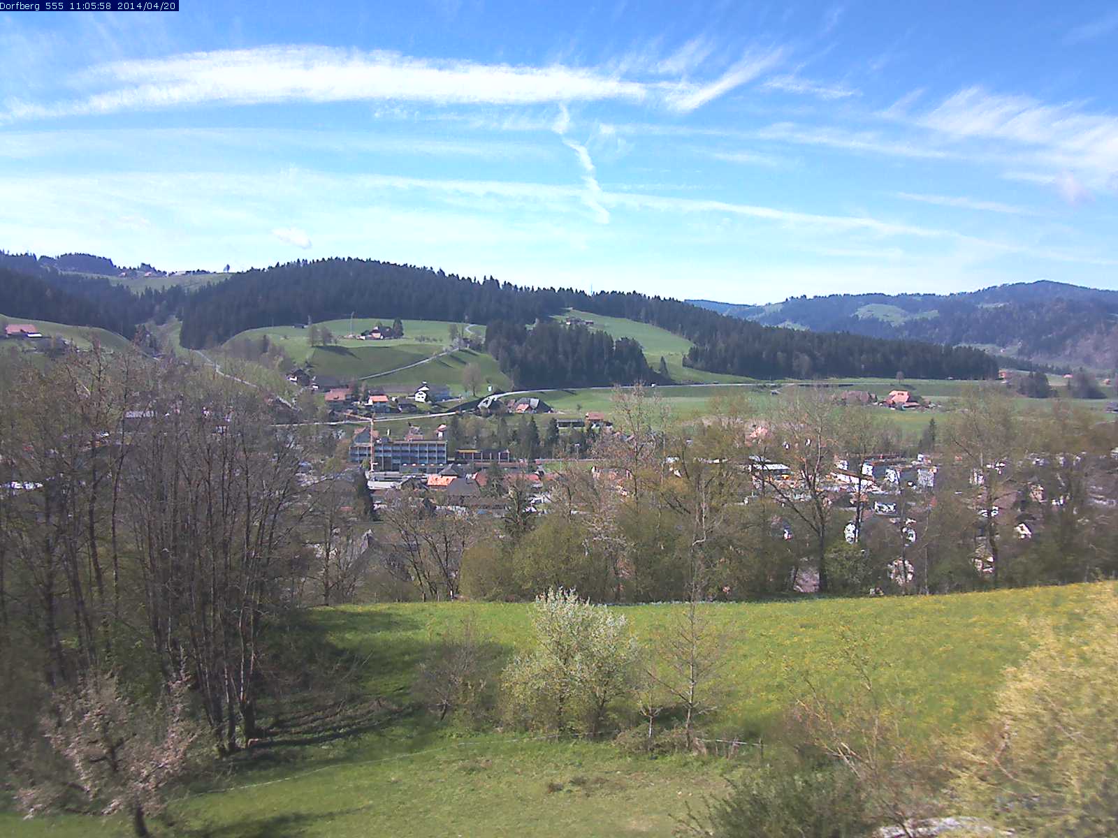Webcam-Bild: Aussicht vom Dorfberg in Langnau 20140420-110600