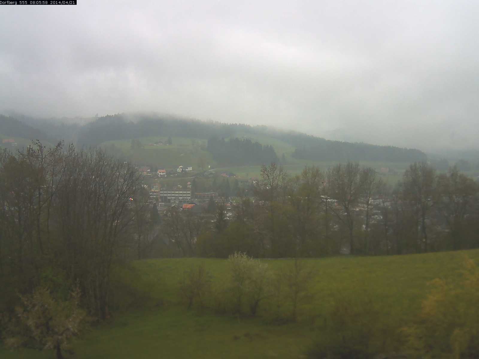 Webcam-Bild: Aussicht vom Dorfberg in Langnau 20140421-080600
