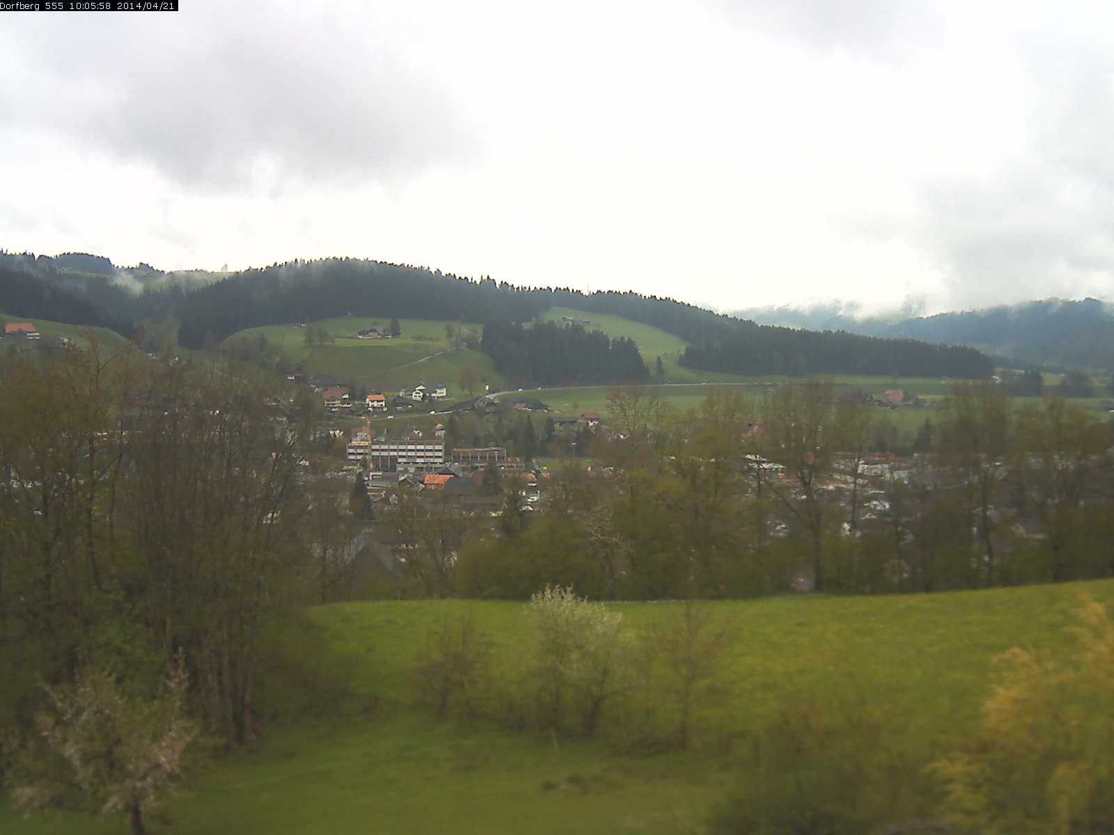 Webcam-Bild: Aussicht vom Dorfberg in Langnau 20140421-100600