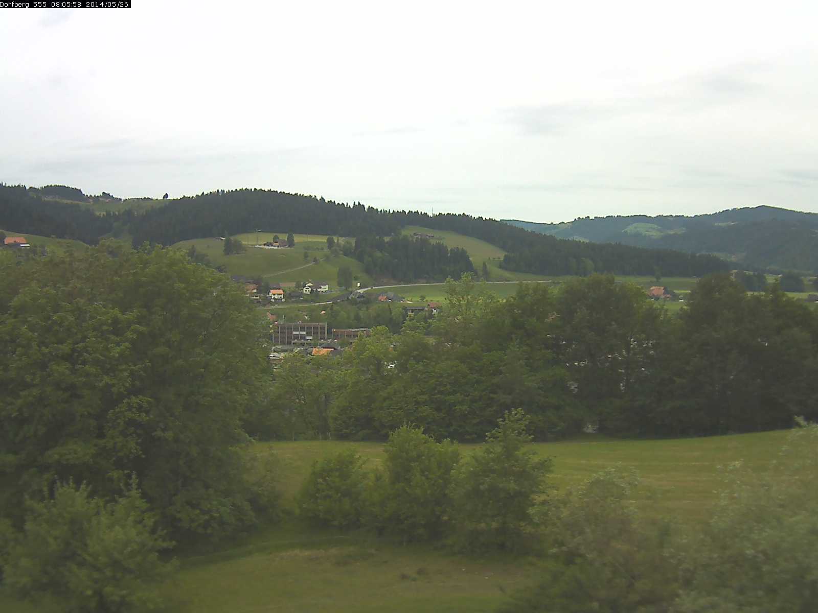 Webcam-Bild: Aussicht vom Dorfberg in Langnau 20140526-080600
