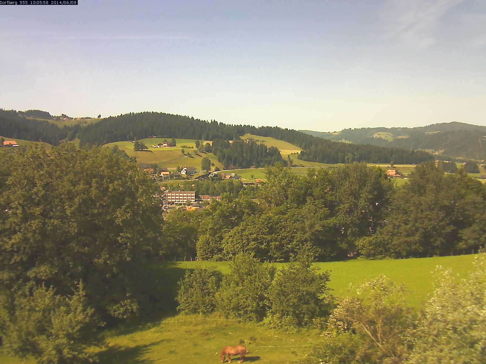 Webcam-Bild: Aussicht vom Dorfberg in Langnau 20140609-100600