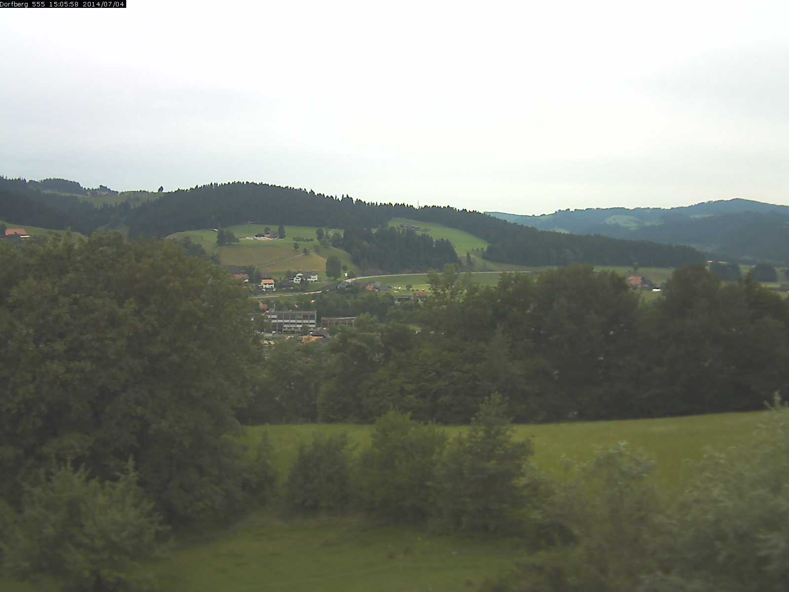 Webcam-Bild: Aussicht vom Dorfberg in Langnau 20140704-150600