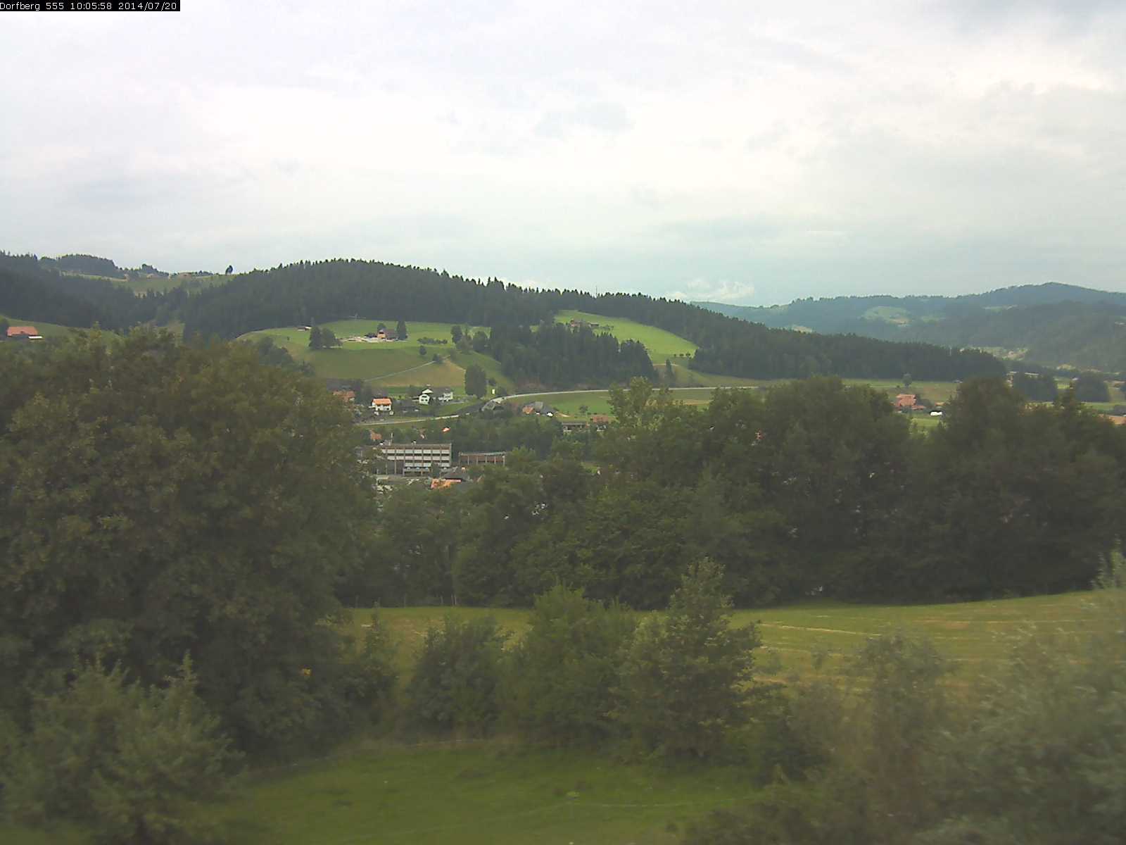 Webcam-Bild: Aussicht vom Dorfberg in Langnau 20140720-100600