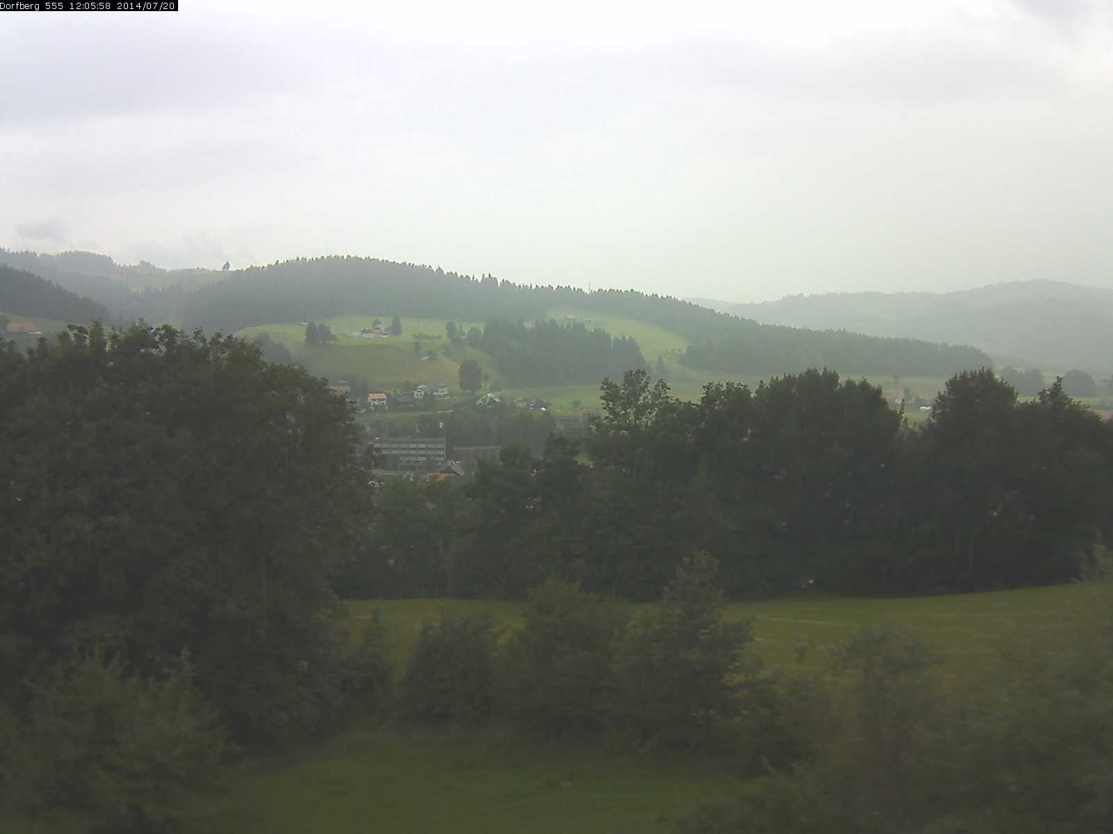 Webcam-Bild: Aussicht vom Dorfberg in Langnau 20140720-120600