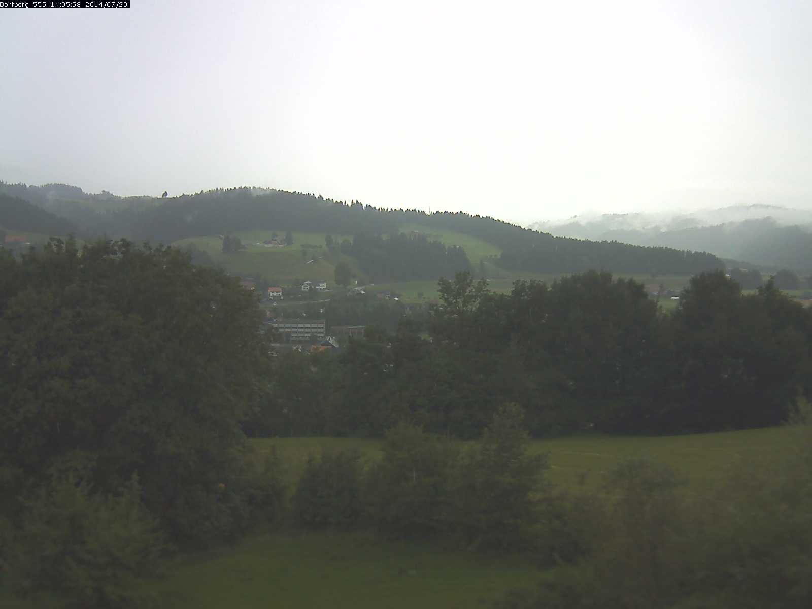Webcam-Bild: Aussicht vom Dorfberg in Langnau 20140720-140600