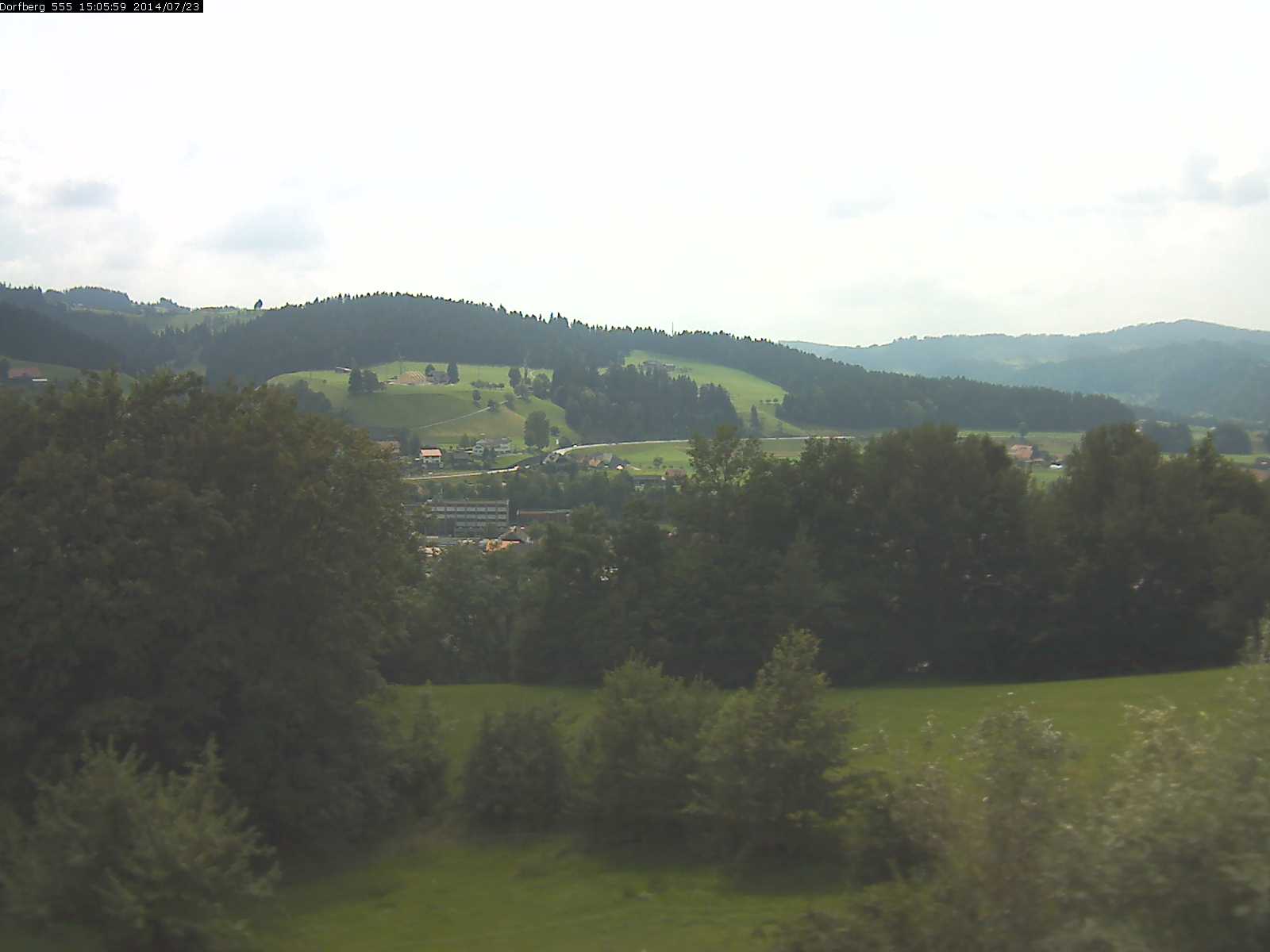 Webcam-Bild: Aussicht vom Dorfberg in Langnau 20140723-150600