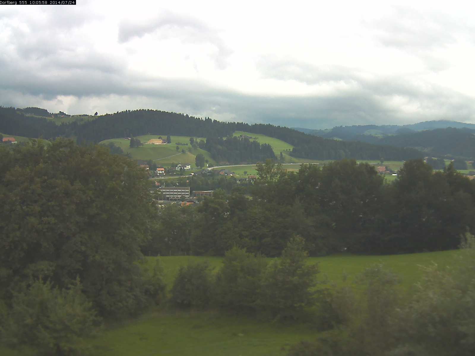 Webcam-Bild: Aussicht vom Dorfberg in Langnau 20140724-100600