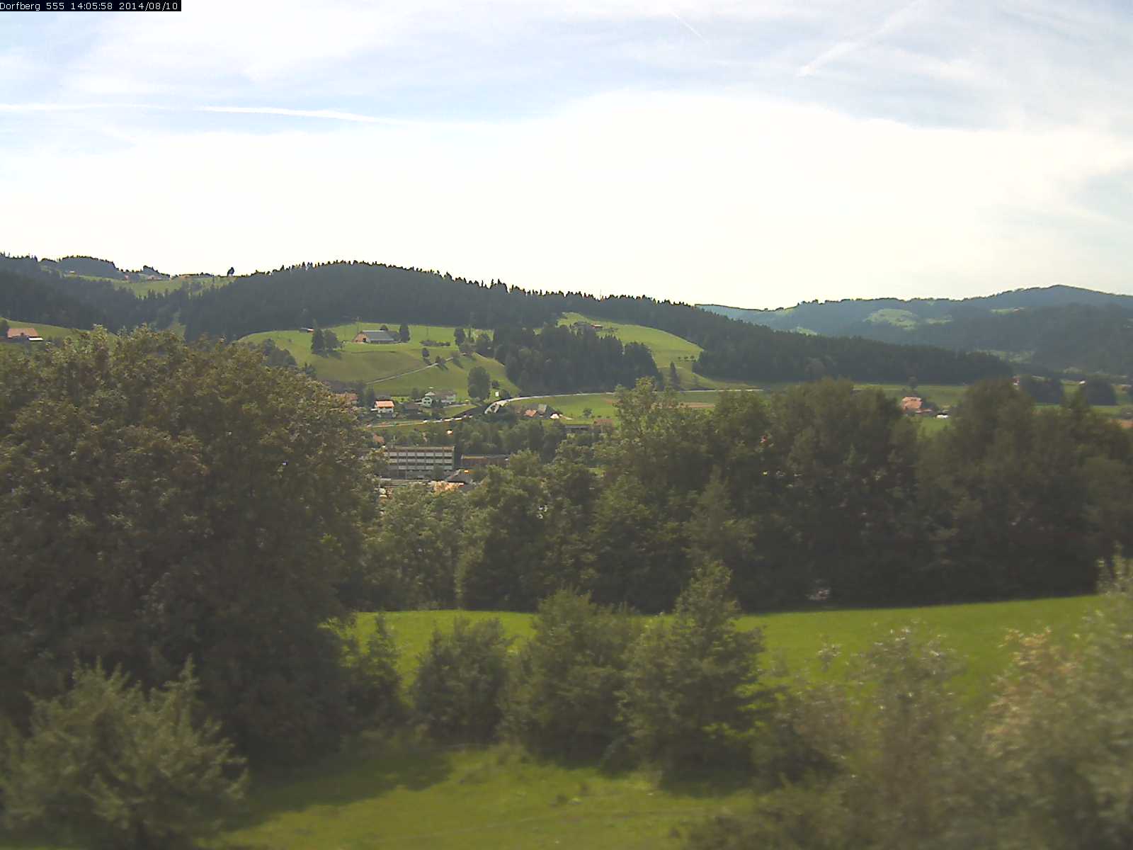 Webcam-Bild: Aussicht vom Dorfberg in Langnau 20140810-140600