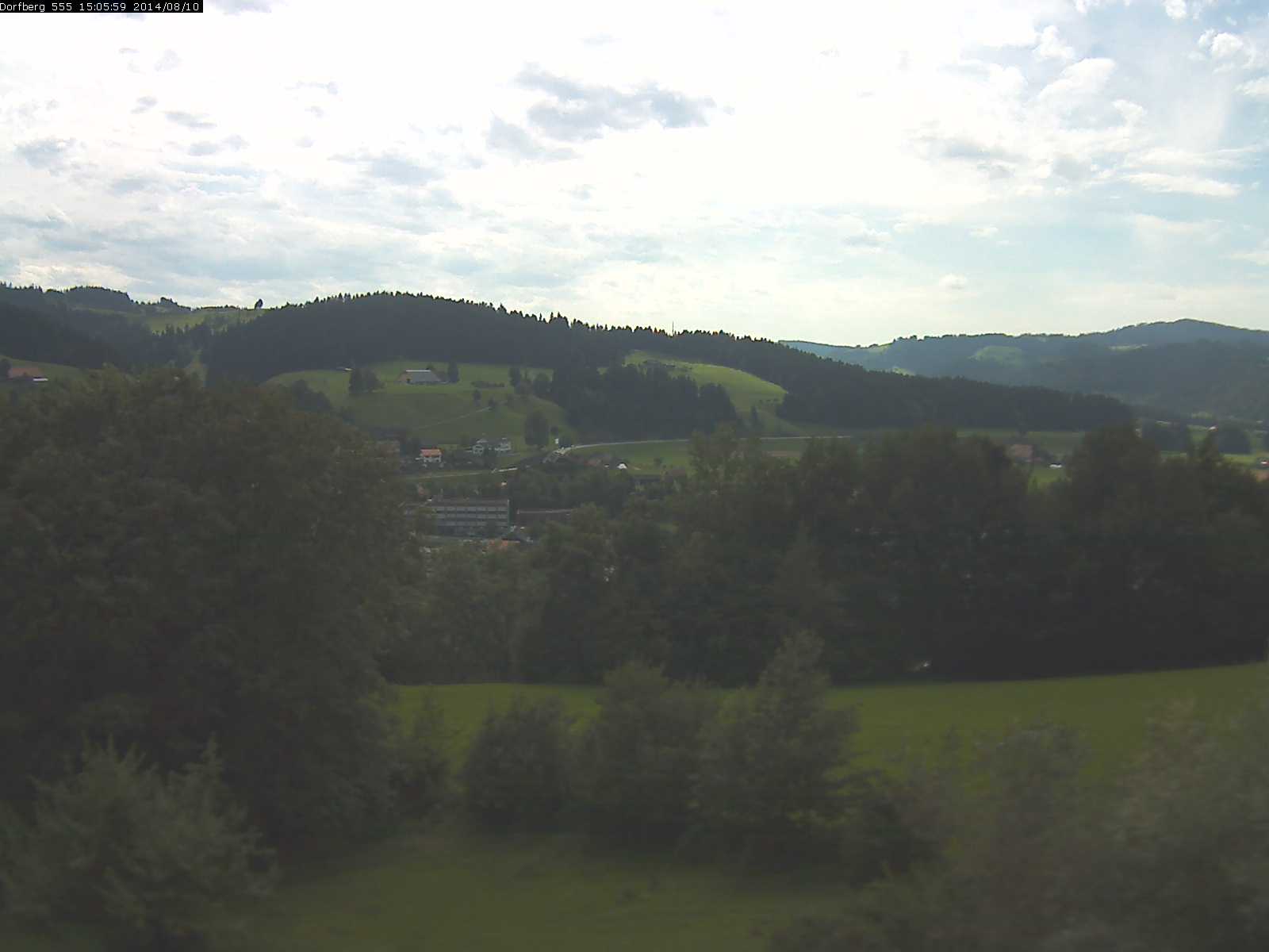 Webcam-Bild: Aussicht vom Dorfberg in Langnau 20140810-150600