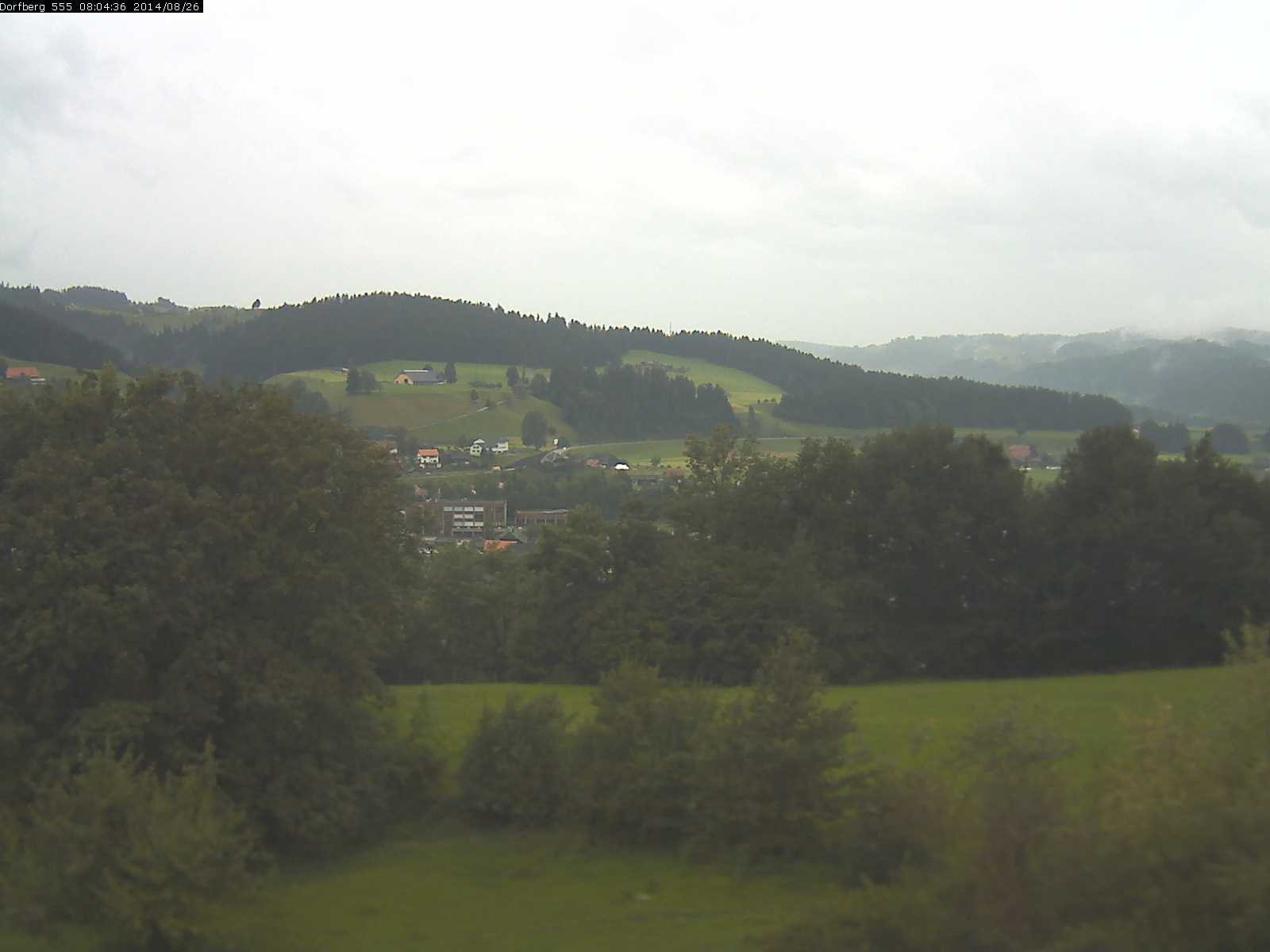 Webcam-Bild: Aussicht vom Dorfberg in Langnau 20140826-080600
