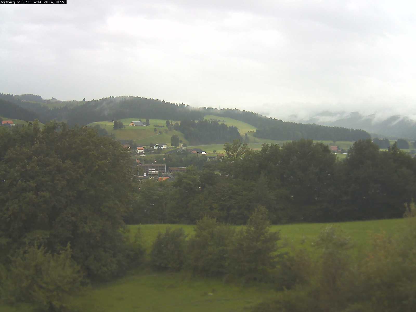 Webcam-Bild: Aussicht vom Dorfberg in Langnau 20140826-100600