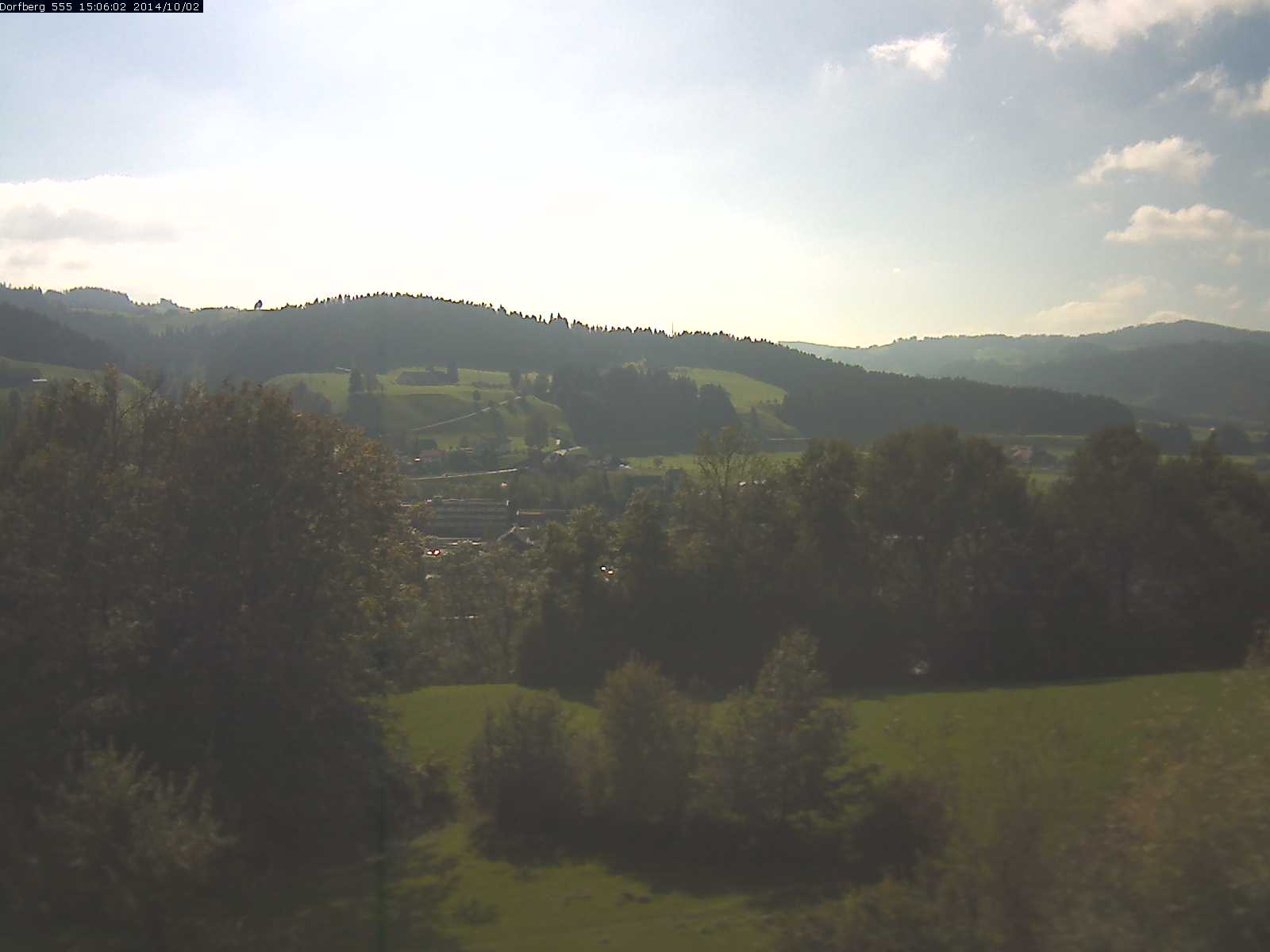 Webcam-Bild: Aussicht vom Dorfberg in Langnau 20141002-150601