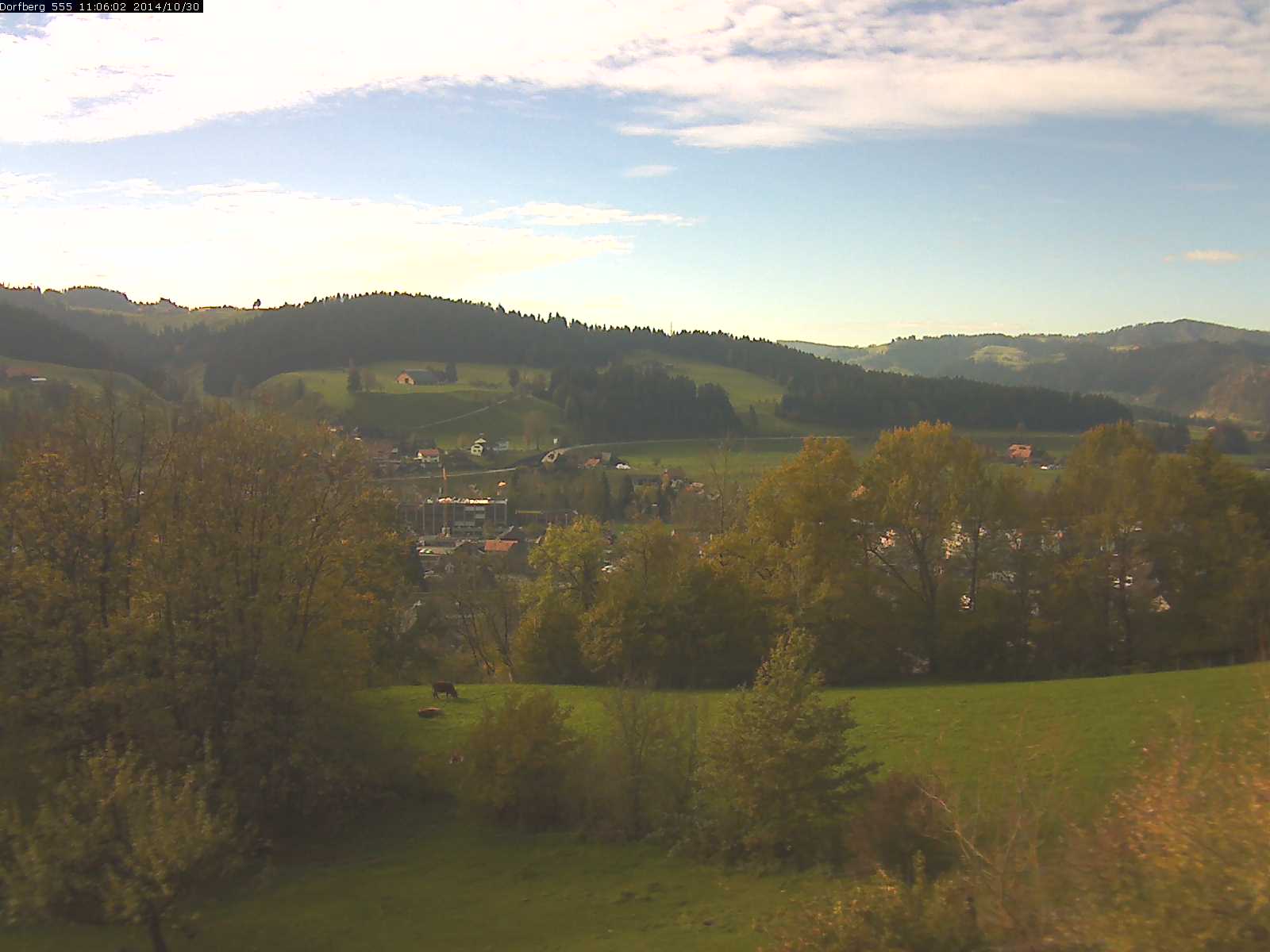 Webcam-Bild: Aussicht vom Dorfberg in Langnau 20141030-110601