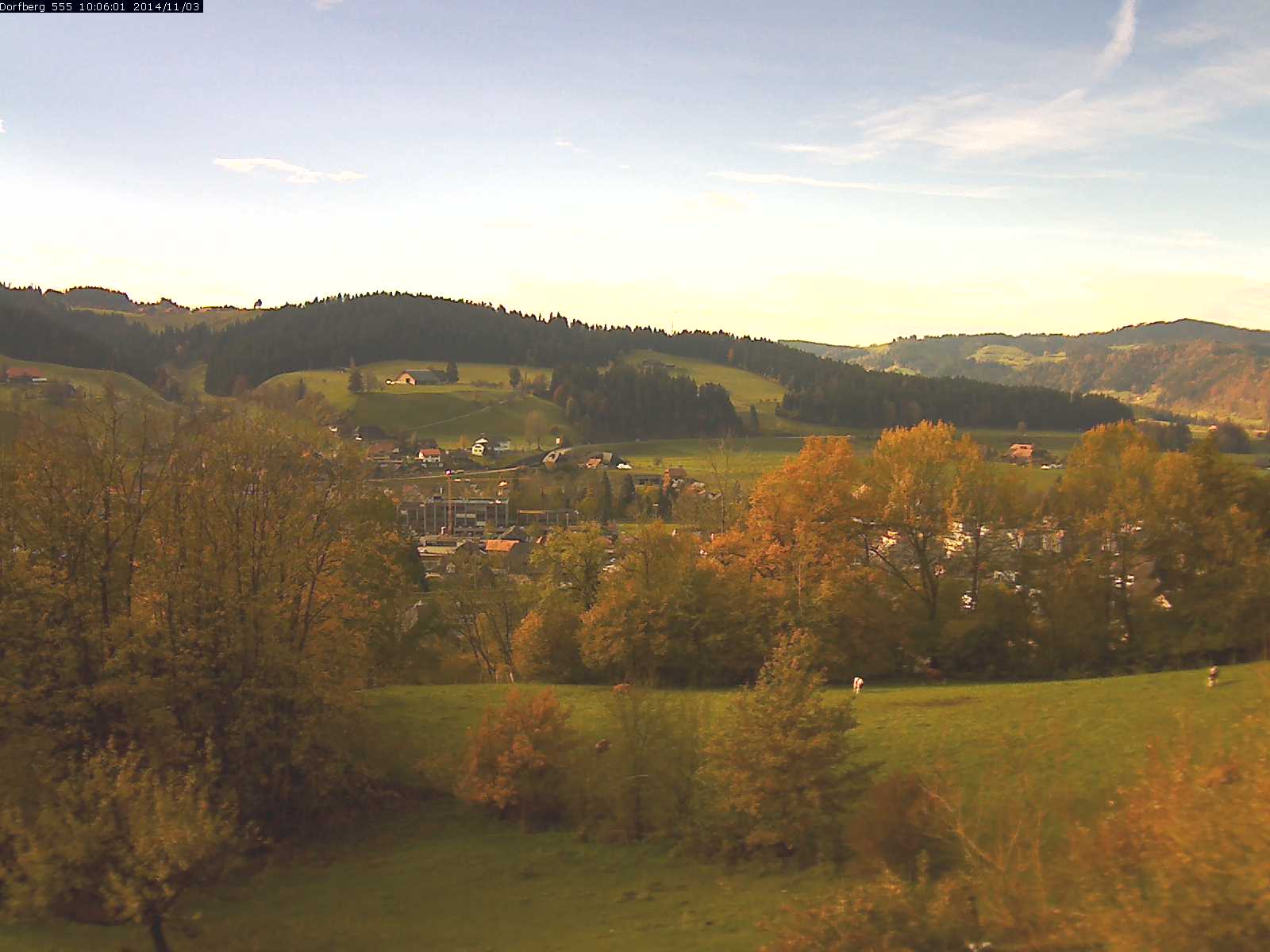 Webcam-Bild: Aussicht vom Dorfberg in Langnau 20141103-100601
