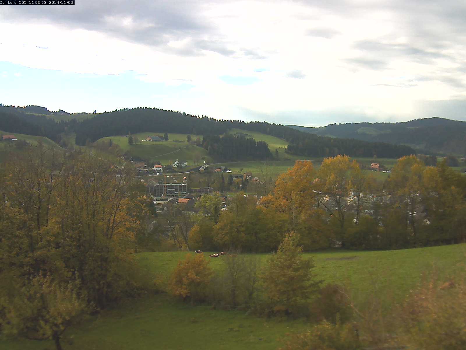 Webcam-Bild: Aussicht vom Dorfberg in Langnau 20141103-110601