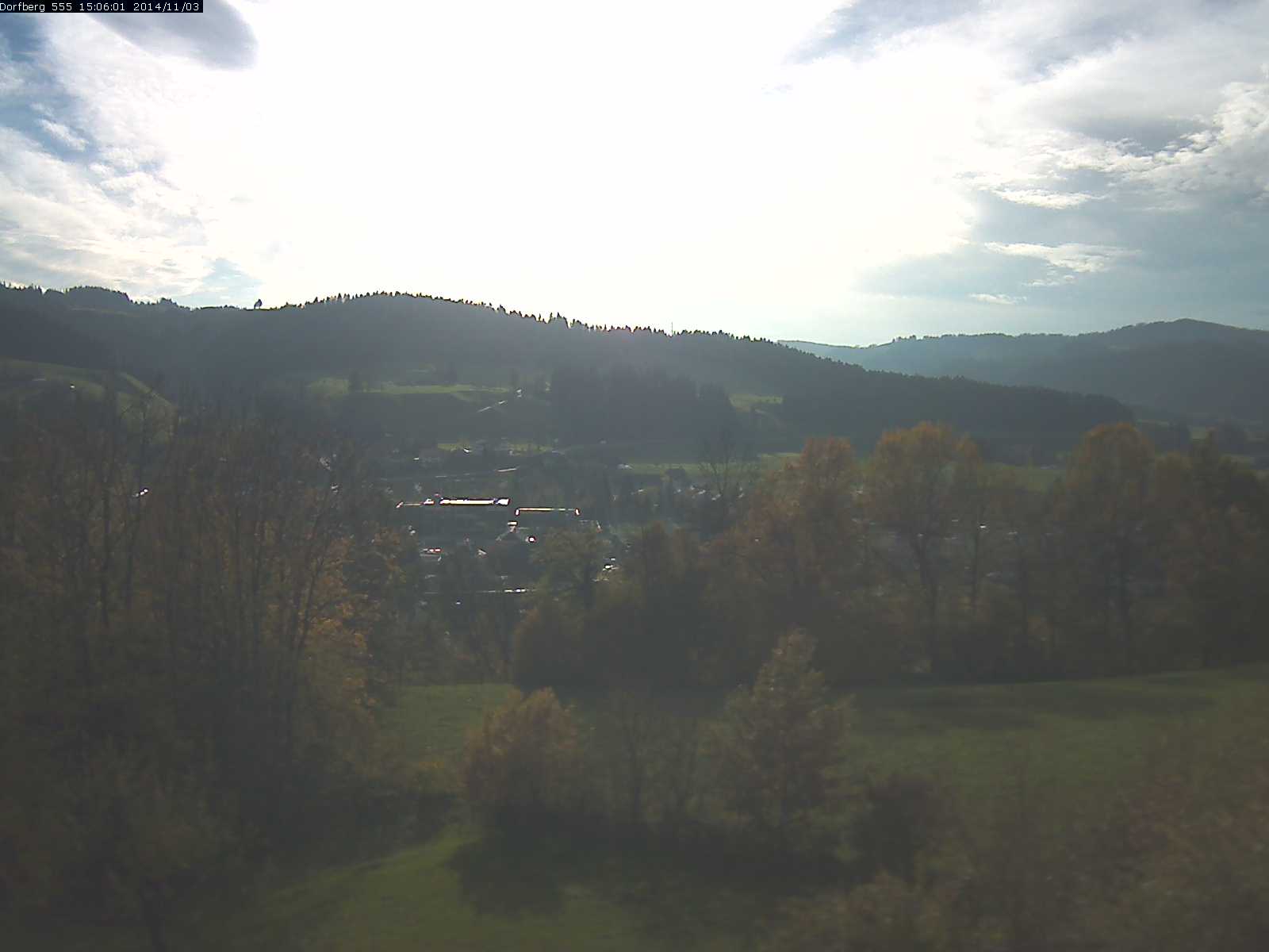 Webcam-Bild: Aussicht vom Dorfberg in Langnau 20141103-150601