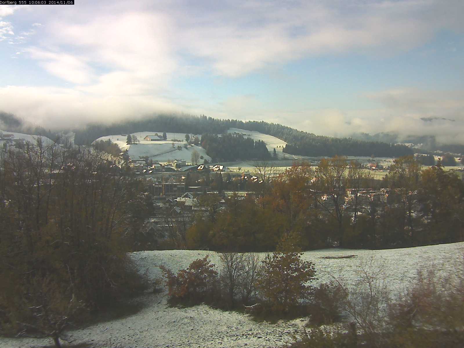 Webcam-Bild: Aussicht vom Dorfberg in Langnau 20141106-100601
