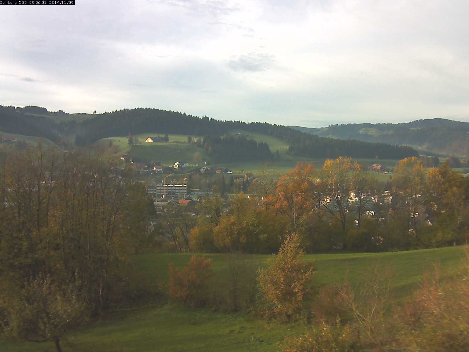 Webcam-Bild: Aussicht vom Dorfberg in Langnau 20141109-090601