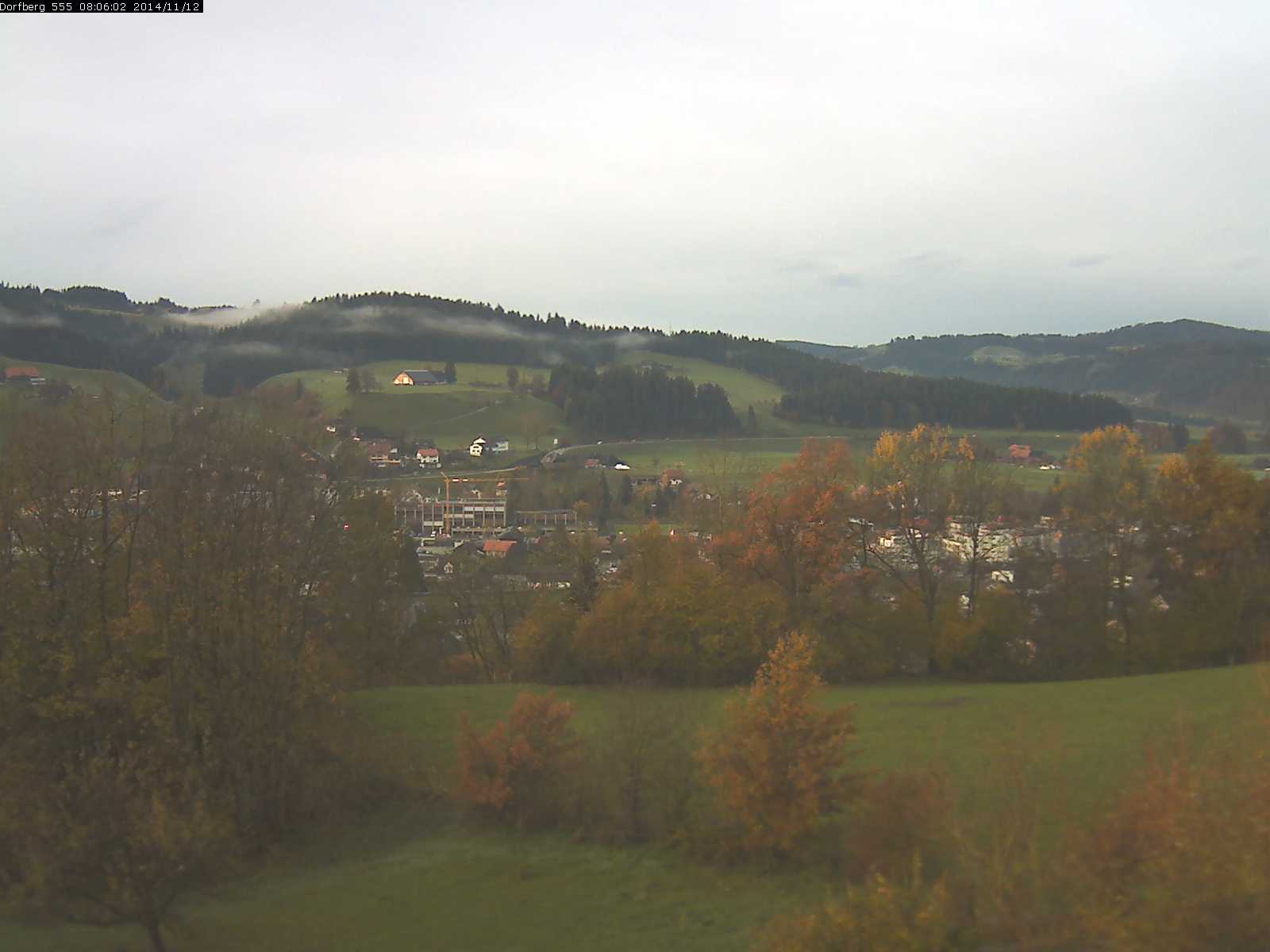 Webcam-Bild: Aussicht vom Dorfberg in Langnau 20141112-080601