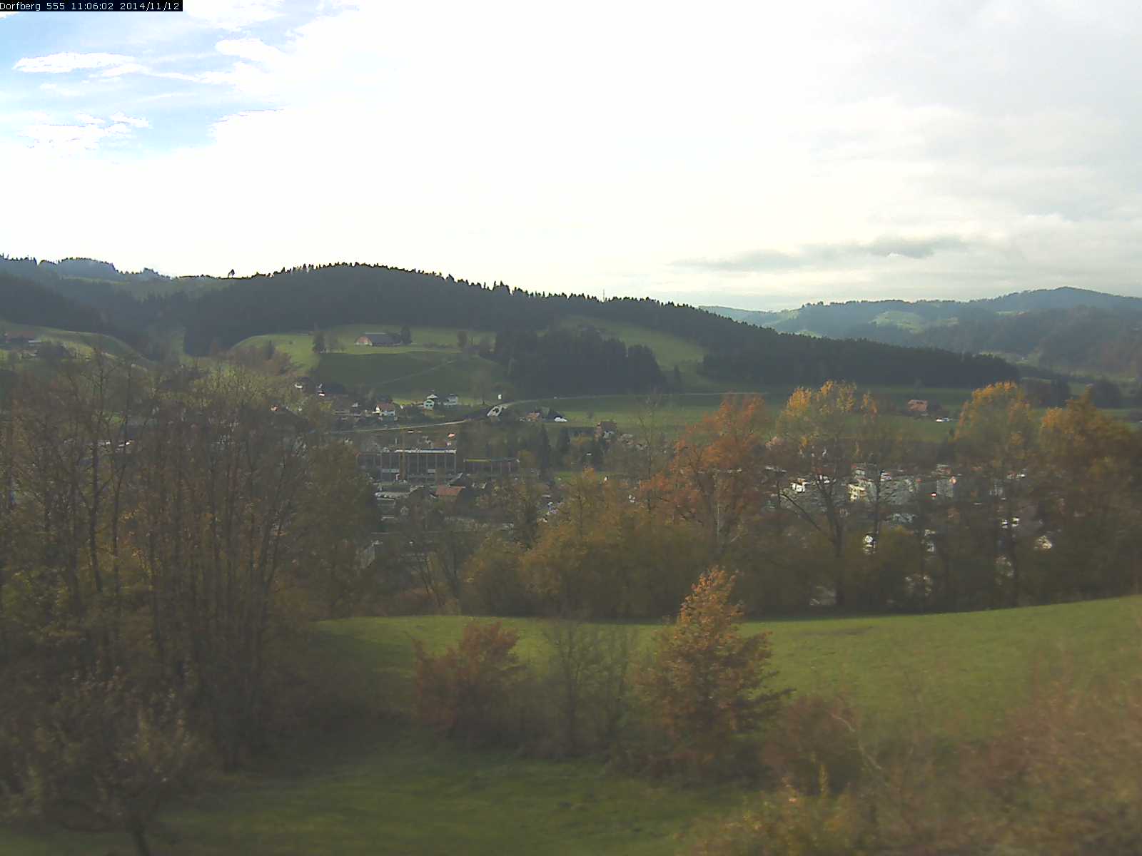 Webcam-Bild: Aussicht vom Dorfberg in Langnau 20141112-110601