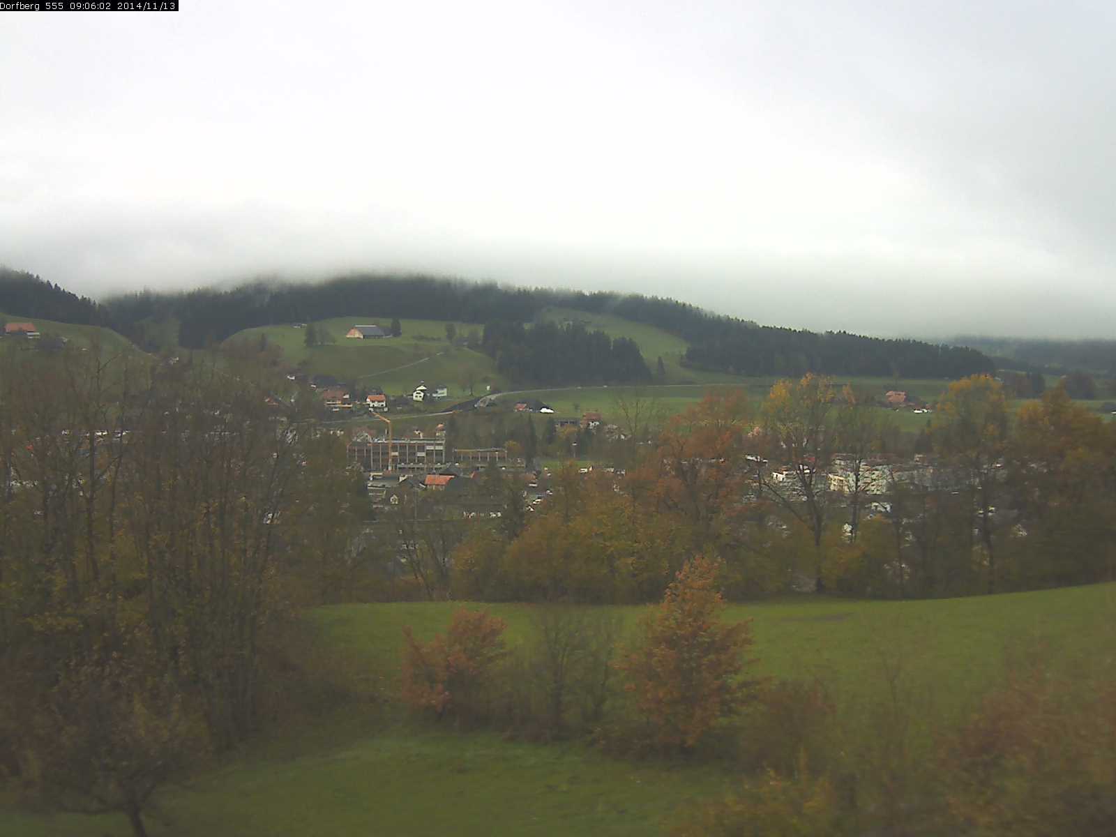 Webcam-Bild: Aussicht vom Dorfberg in Langnau 20141113-090601