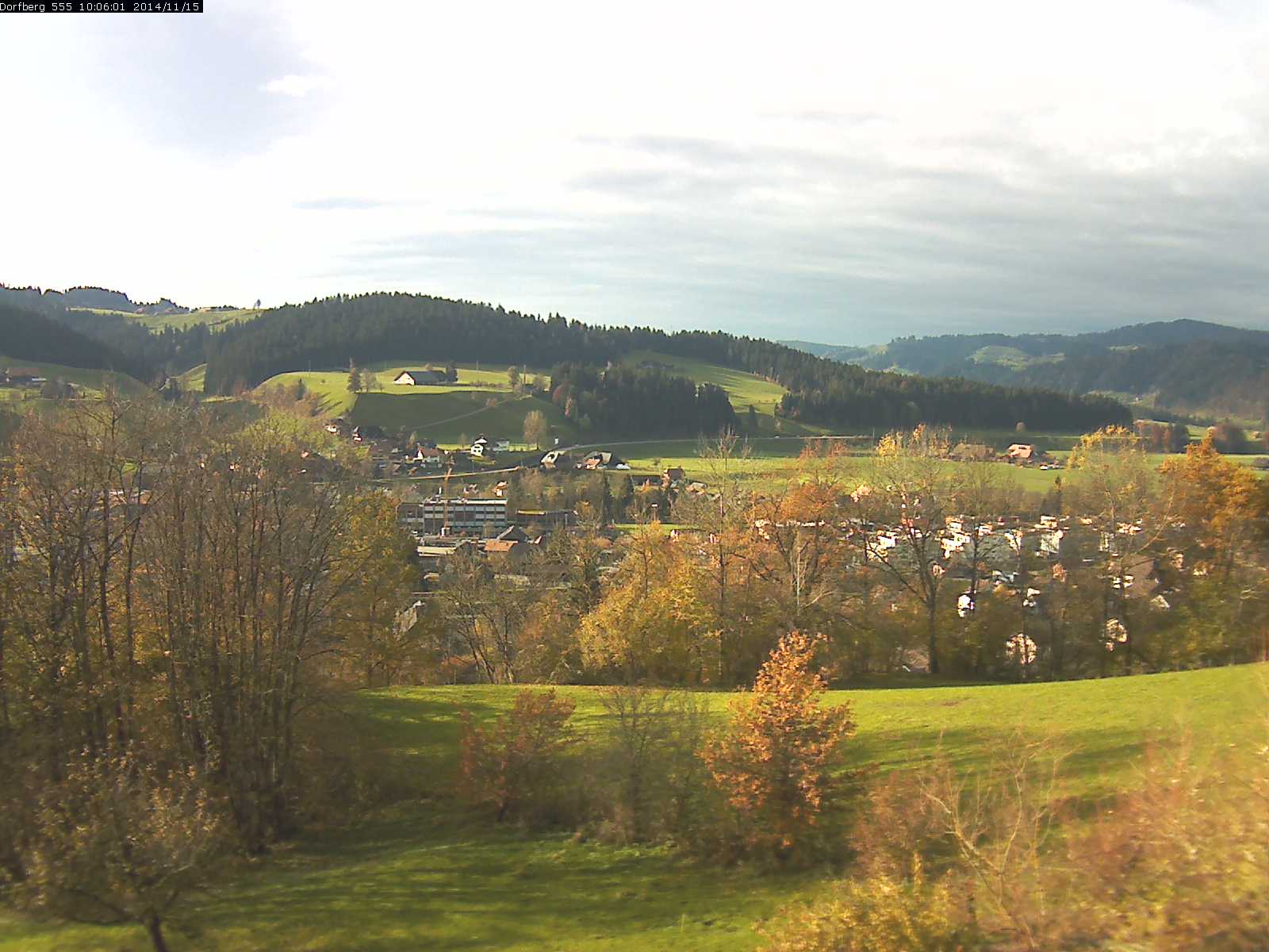 Webcam-Bild: Aussicht vom Dorfberg in Langnau 20141115-100601