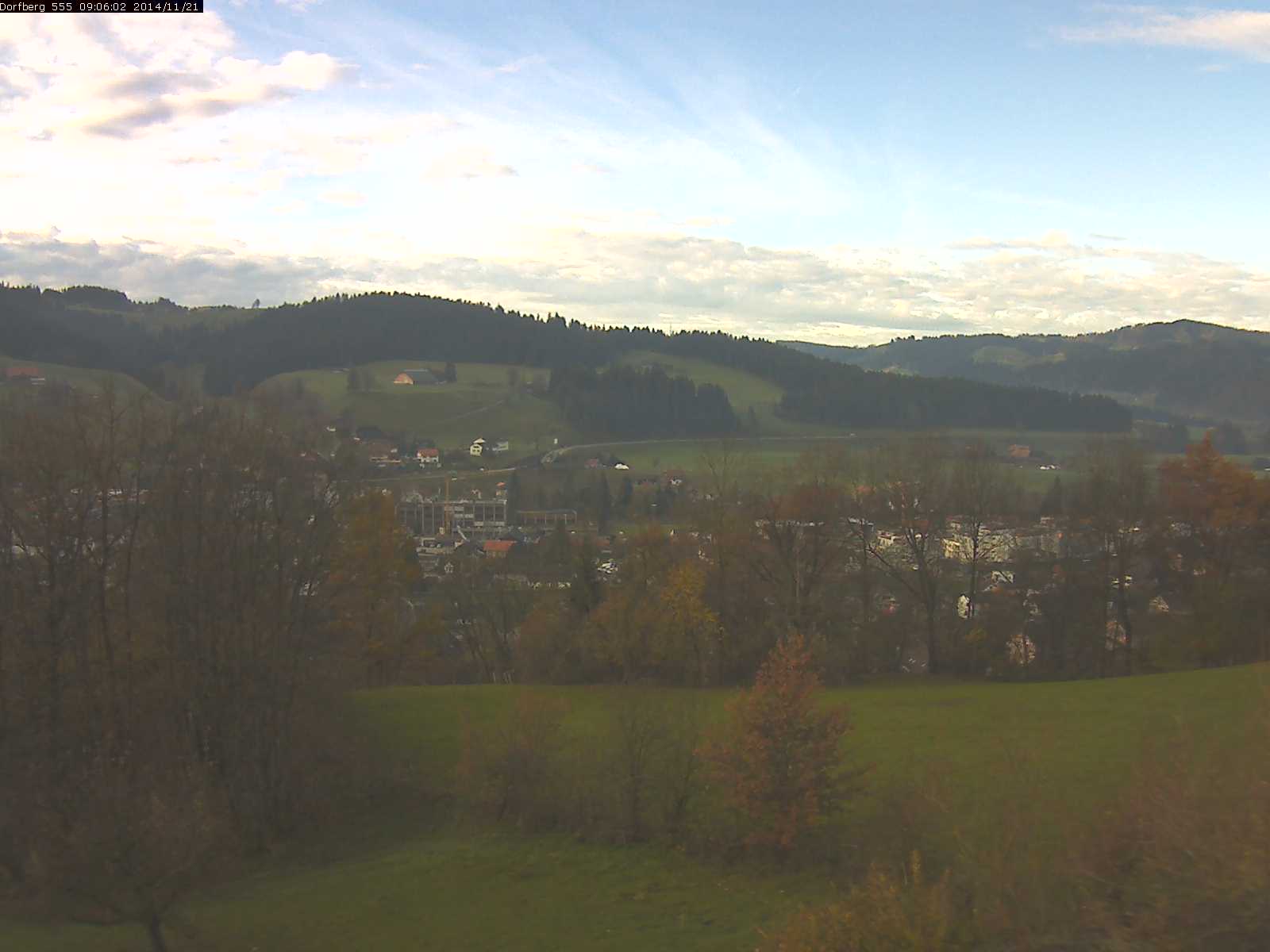 Webcam-Bild: Aussicht vom Dorfberg in Langnau 20141121-090601