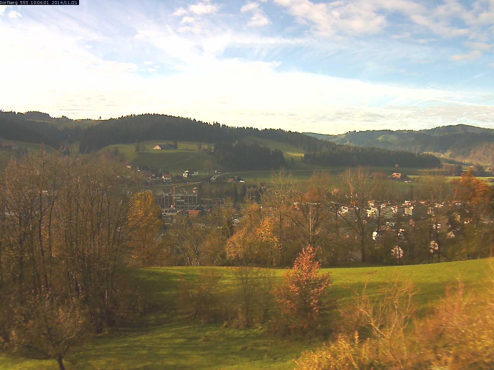 Webcam-Bild: Aussicht vom Dorfberg in Langnau 20141121-100601
