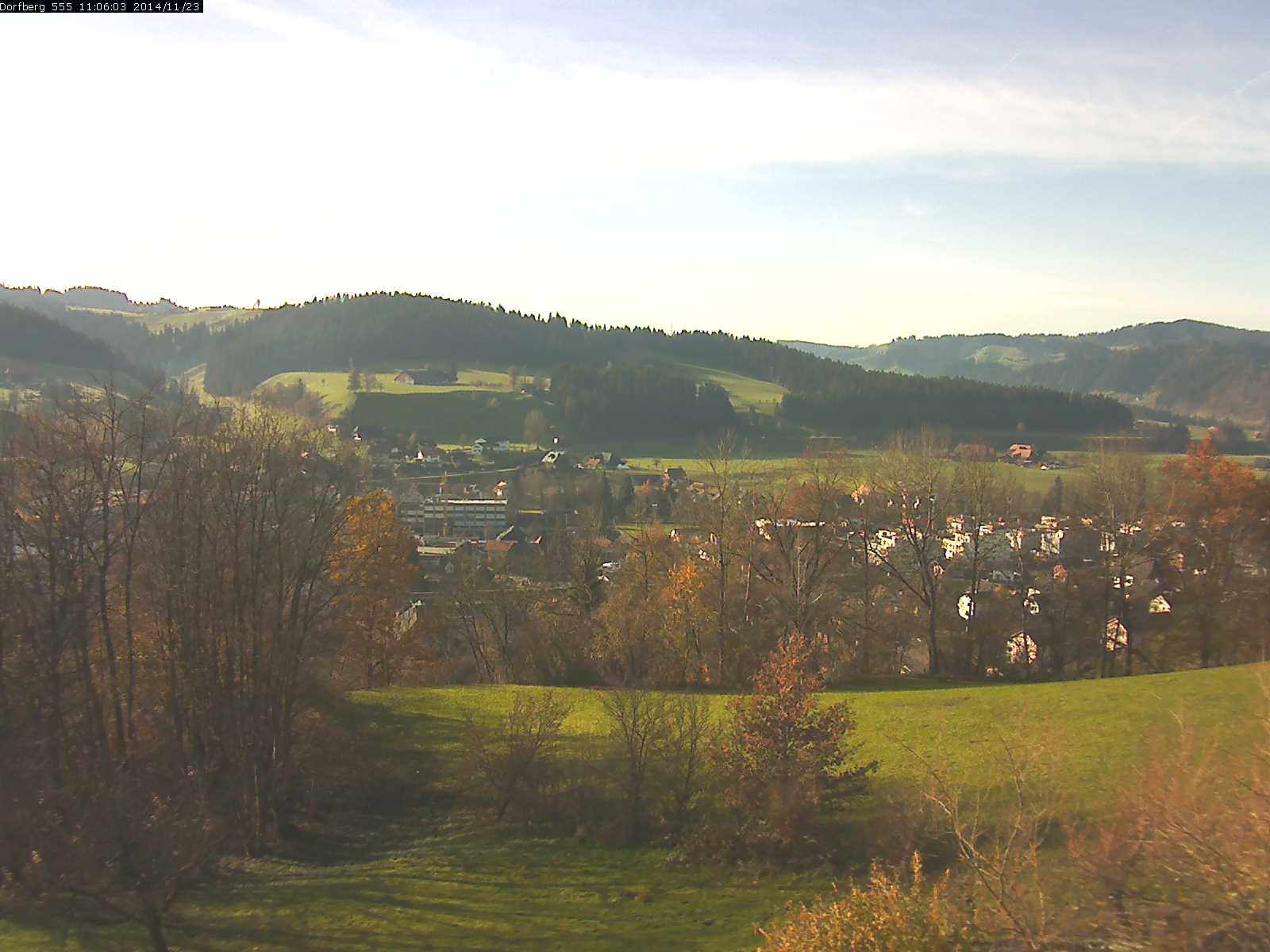 Webcam-Bild: Aussicht vom Dorfberg in Langnau 20141123-110601