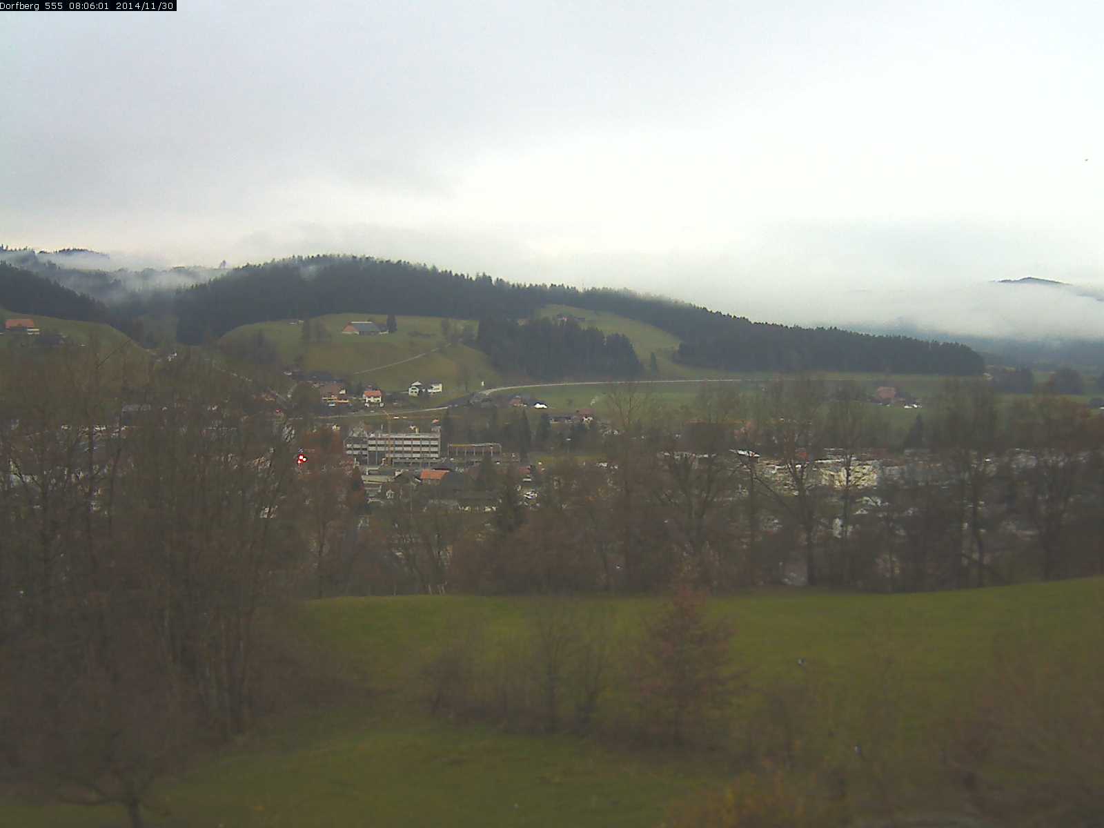 Webcam-Bild: Aussicht vom Dorfberg in Langnau 20141130-080601