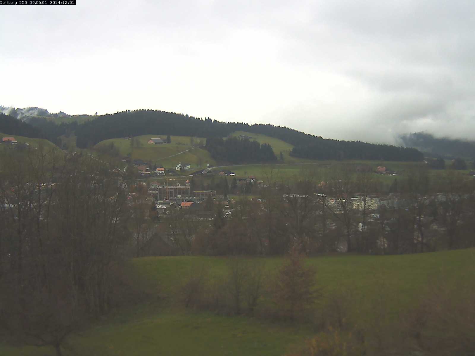 Webcam-Bild: Aussicht vom Dorfberg in Langnau 20141201-090601