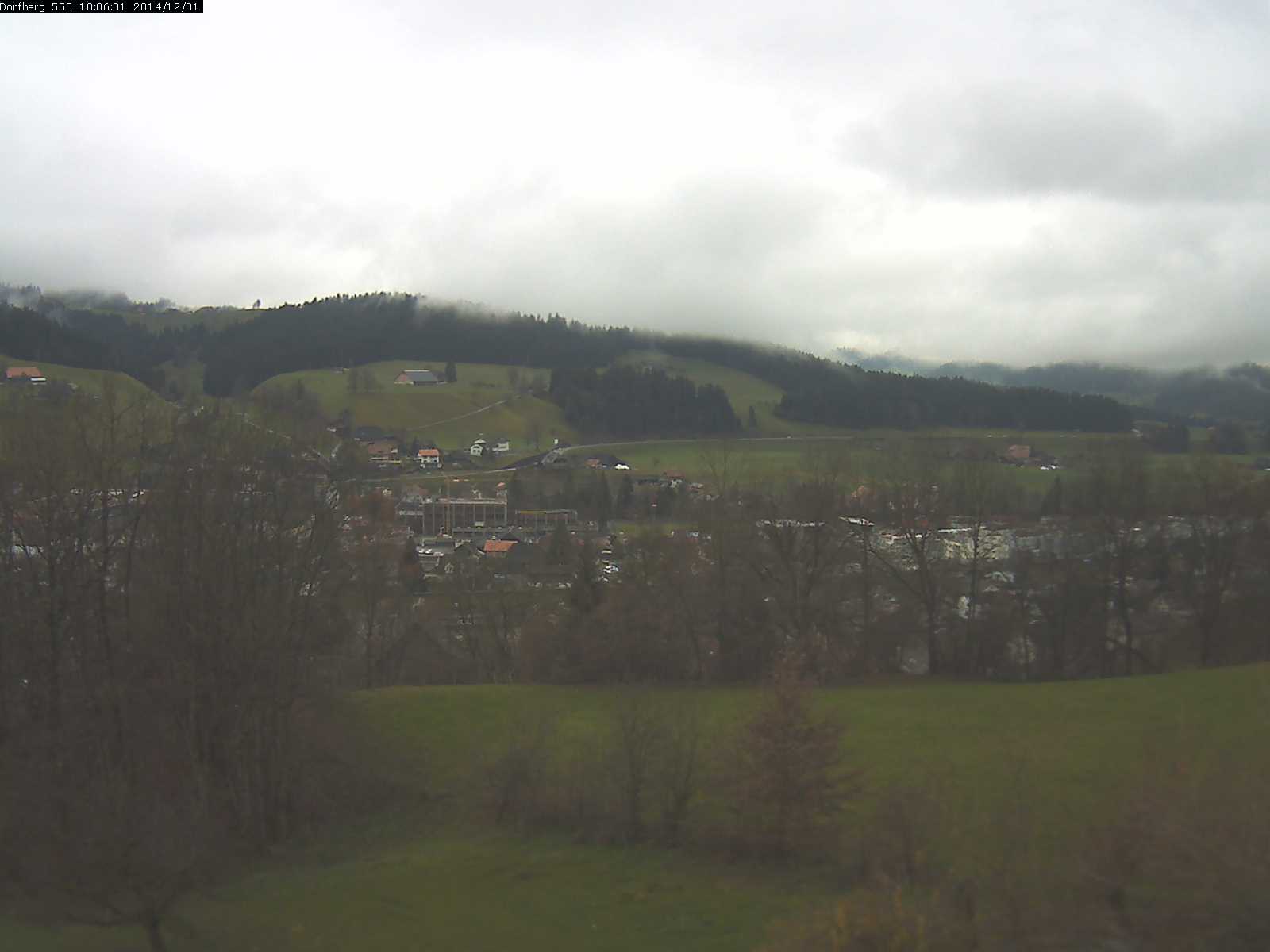 Webcam-Bild: Aussicht vom Dorfberg in Langnau 20141201-100601