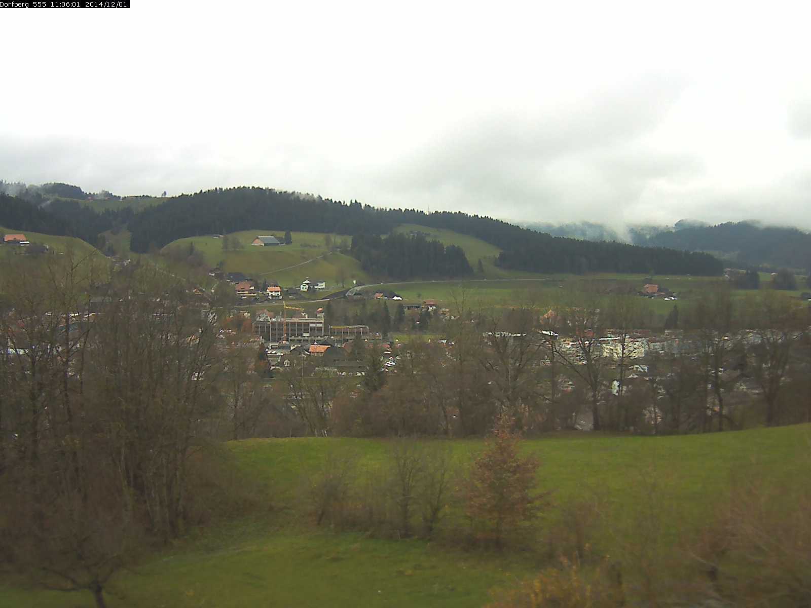 Webcam-Bild: Aussicht vom Dorfberg in Langnau 20141201-110601
