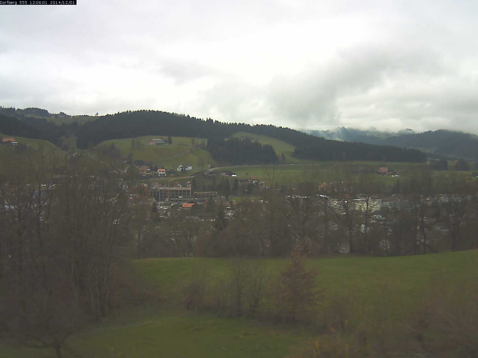 Webcam-Bild: Aussicht vom Dorfberg in Langnau 20141201-120601