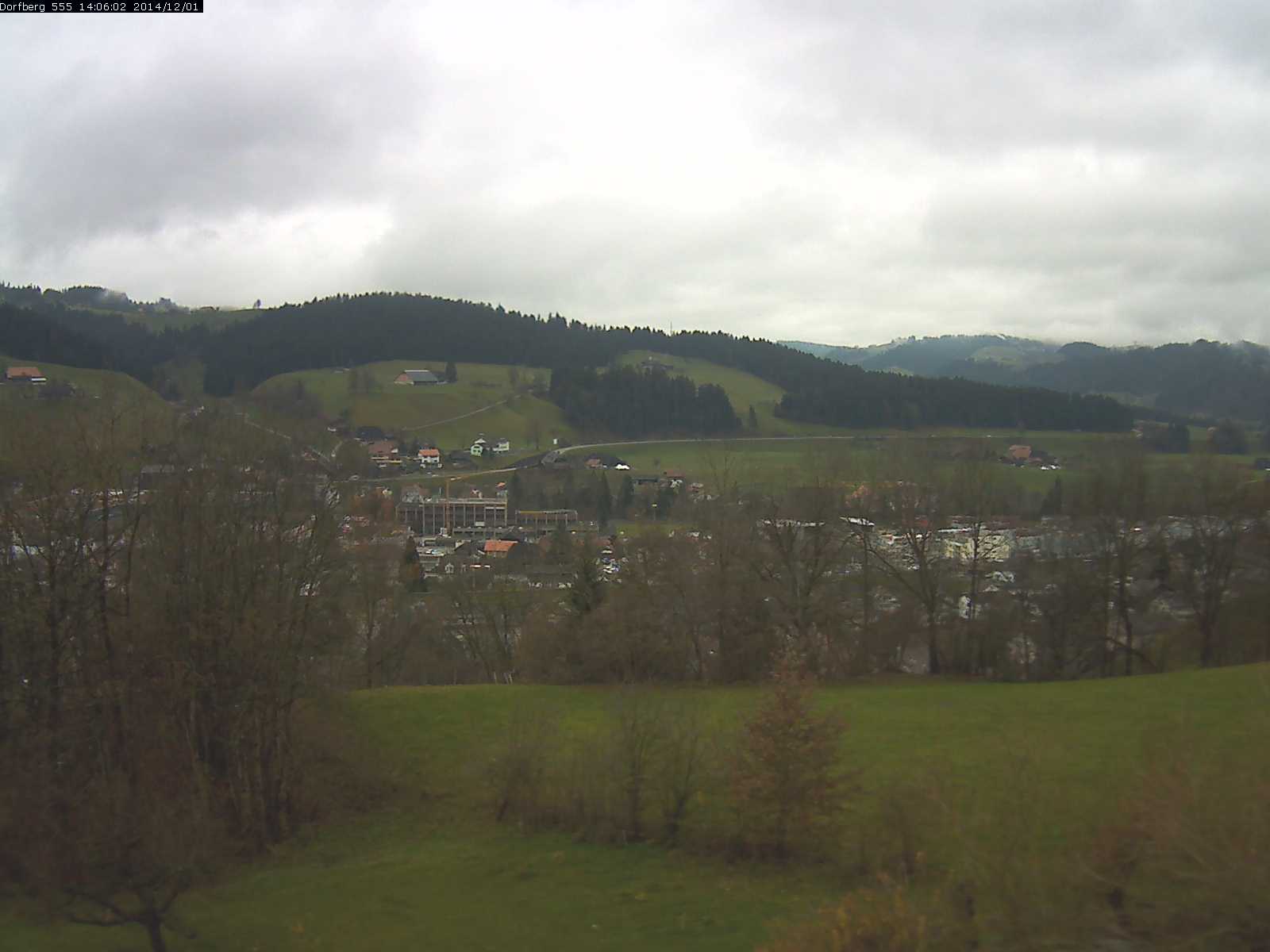 Webcam-Bild: Aussicht vom Dorfberg in Langnau 20141201-140601