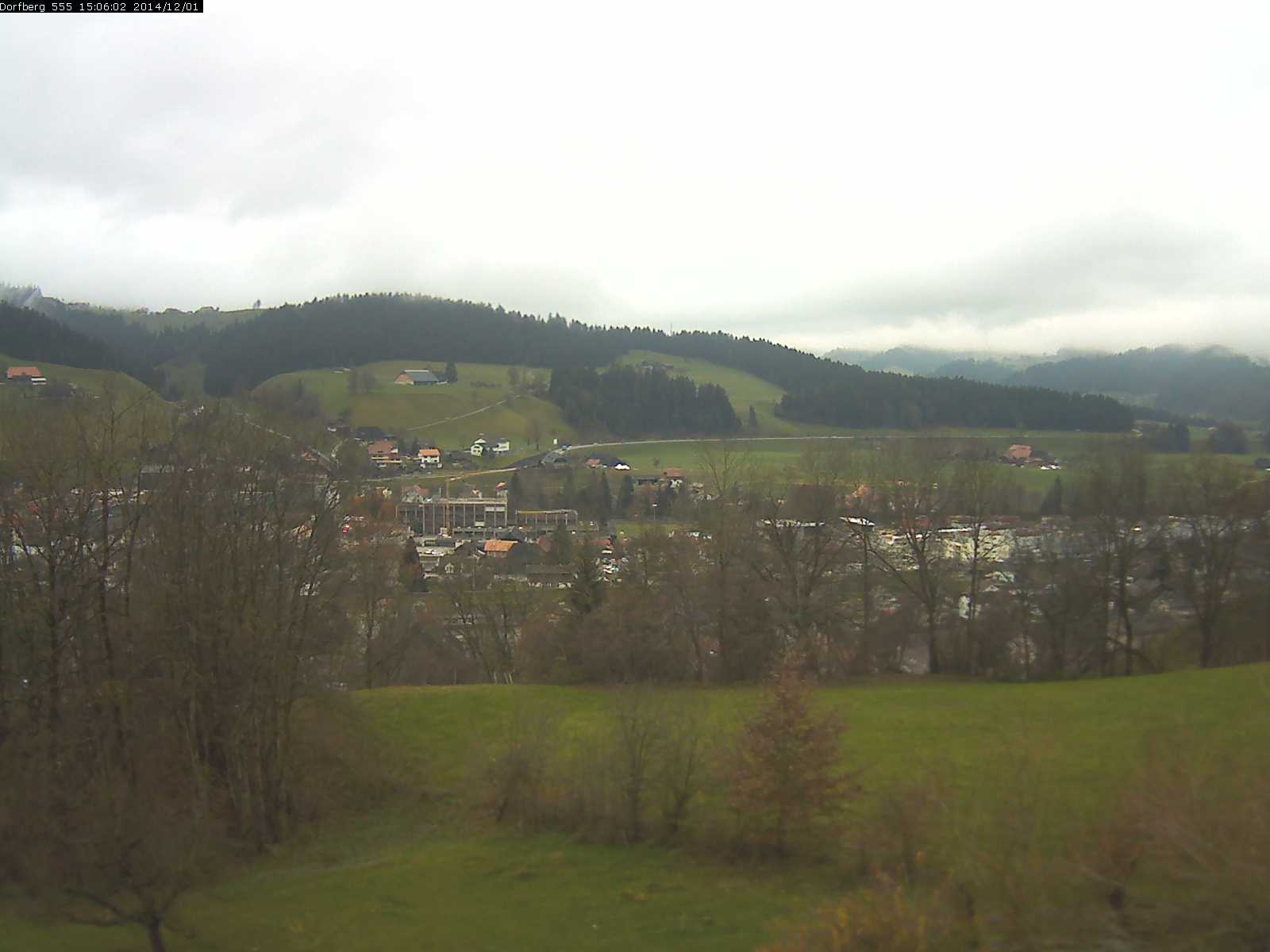 Webcam-Bild: Aussicht vom Dorfberg in Langnau 20141201-150601