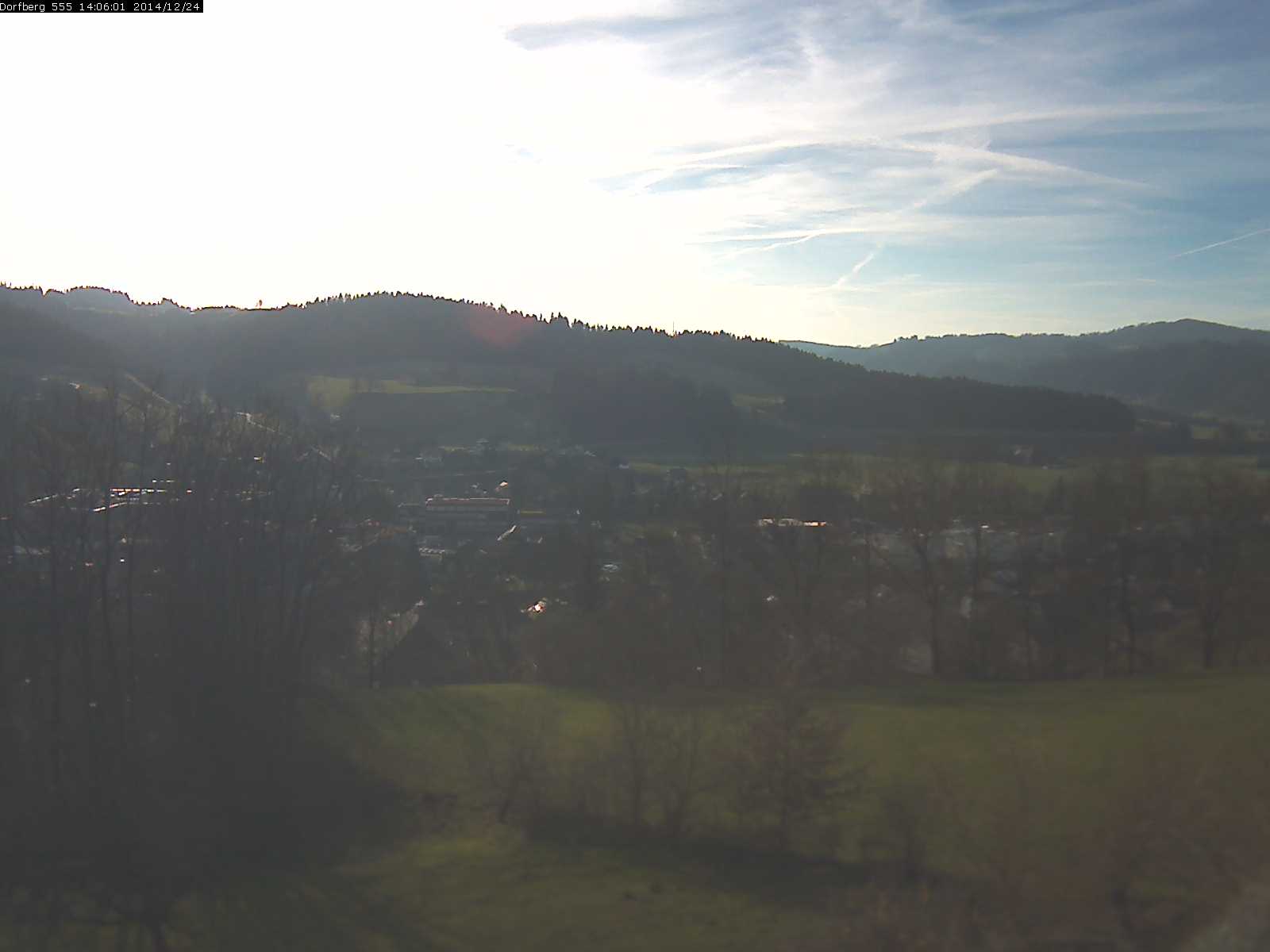 Webcam-Bild: Aussicht vom Dorfberg in Langnau 20141224-140601