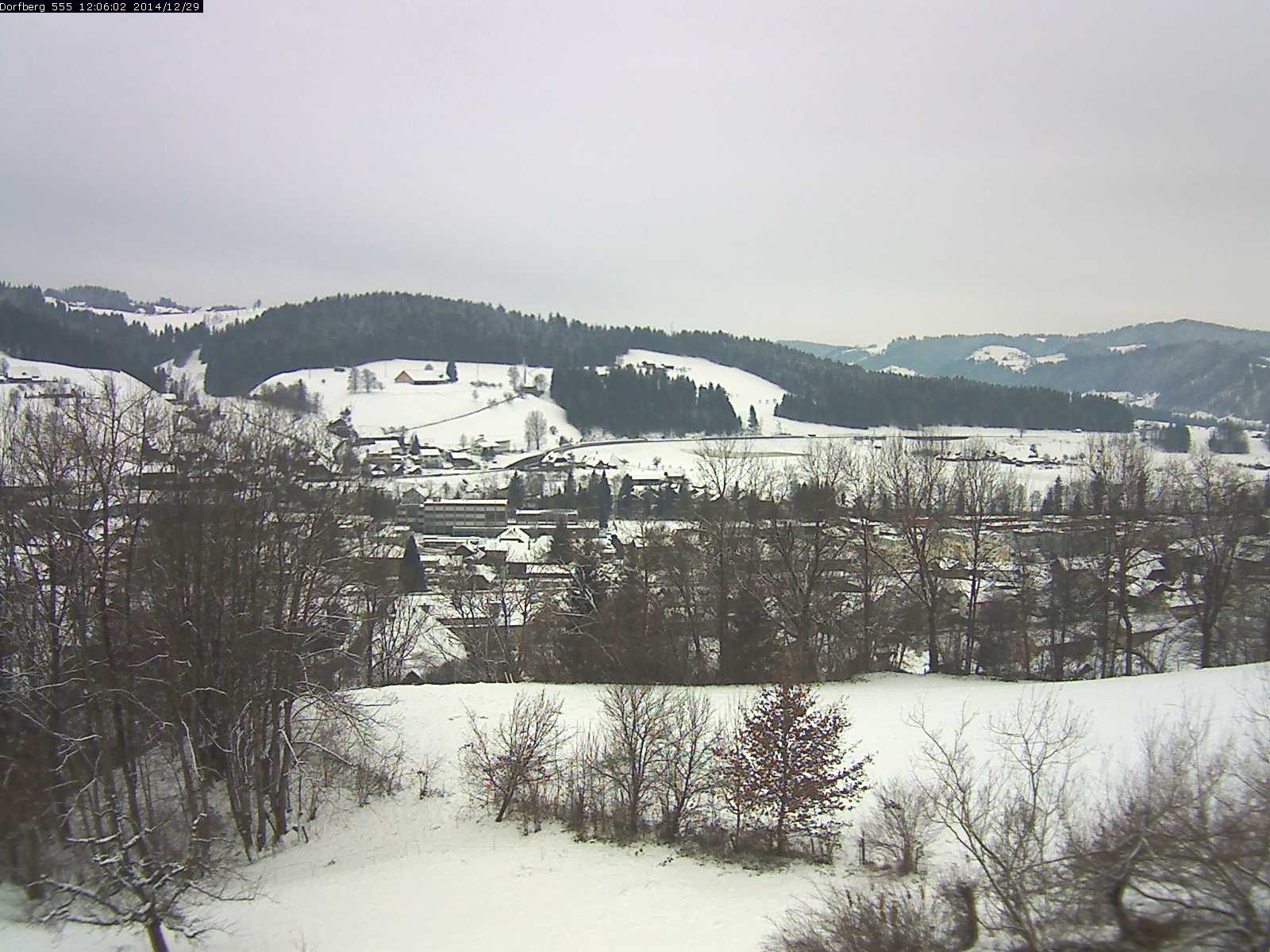 Webcam-Bild: Aussicht vom Dorfberg in Langnau 20141229-120601