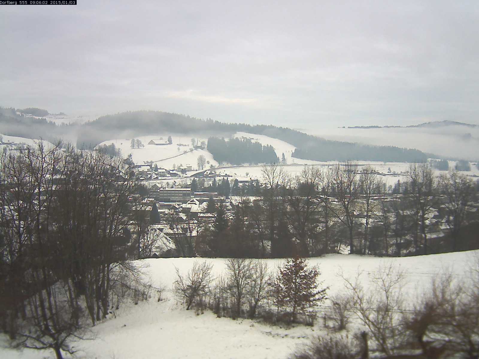Webcam-Bild: Aussicht vom Dorfberg in Langnau 20150103-090601