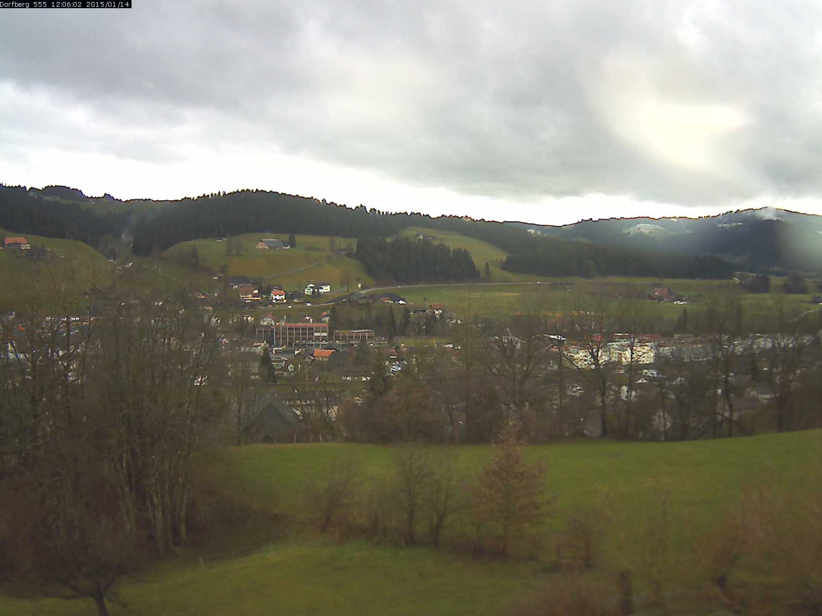 Webcam-Bild: Aussicht vom Dorfberg in Langnau 20150114-120601