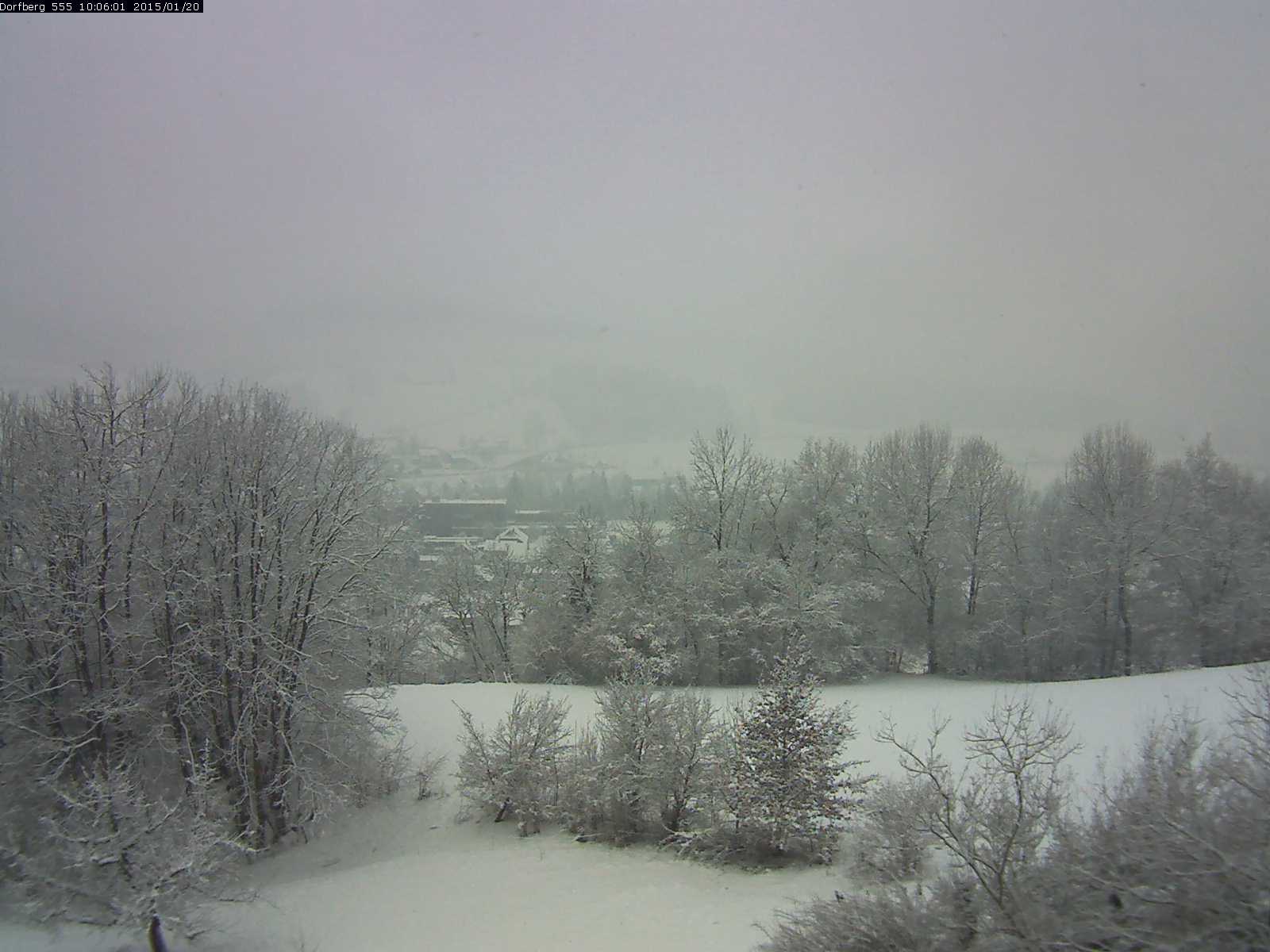 Webcam-Bild: Aussicht vom Dorfberg in Langnau 20150120-100601