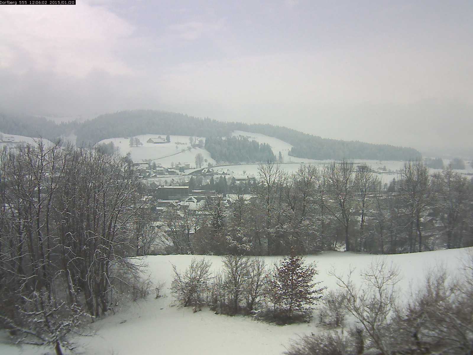 Webcam-Bild: Aussicht vom Dorfberg in Langnau 20150120-120601