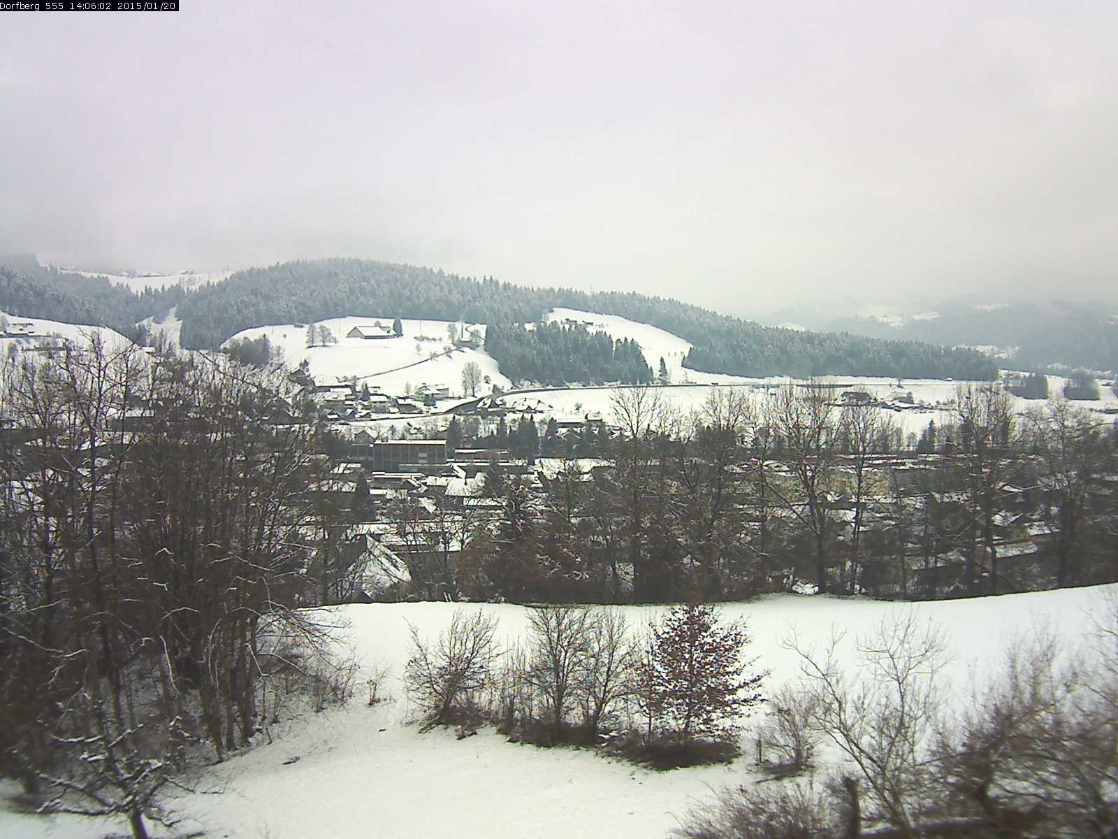 Webcam-Bild: Aussicht vom Dorfberg in Langnau 20150120-140601